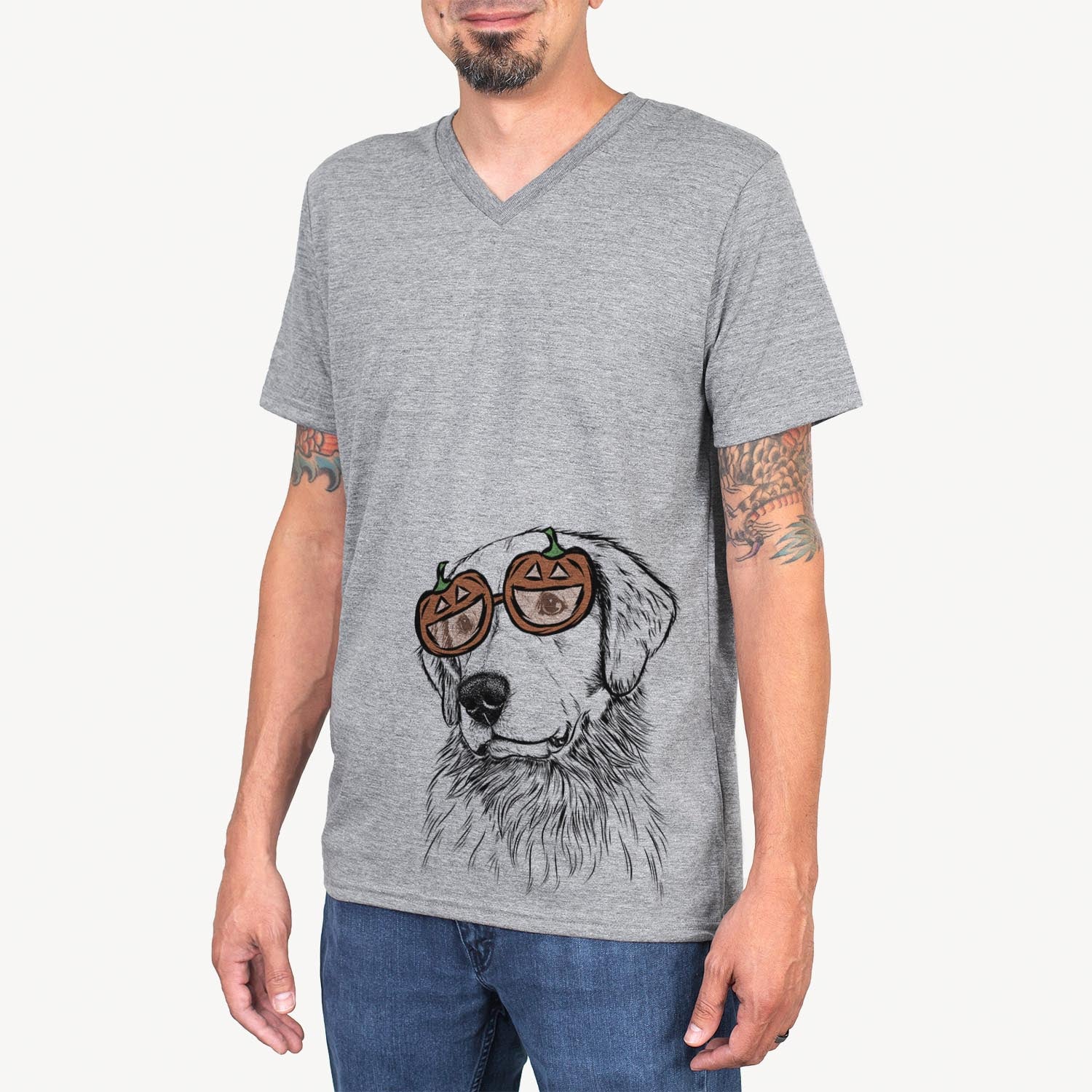 Quinn the Golden Retriever - Pumpkin Collection