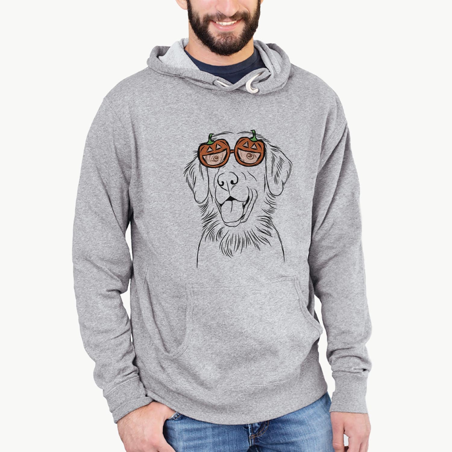 Raisin the Flat Coated Retriever - Pumpkin Collection