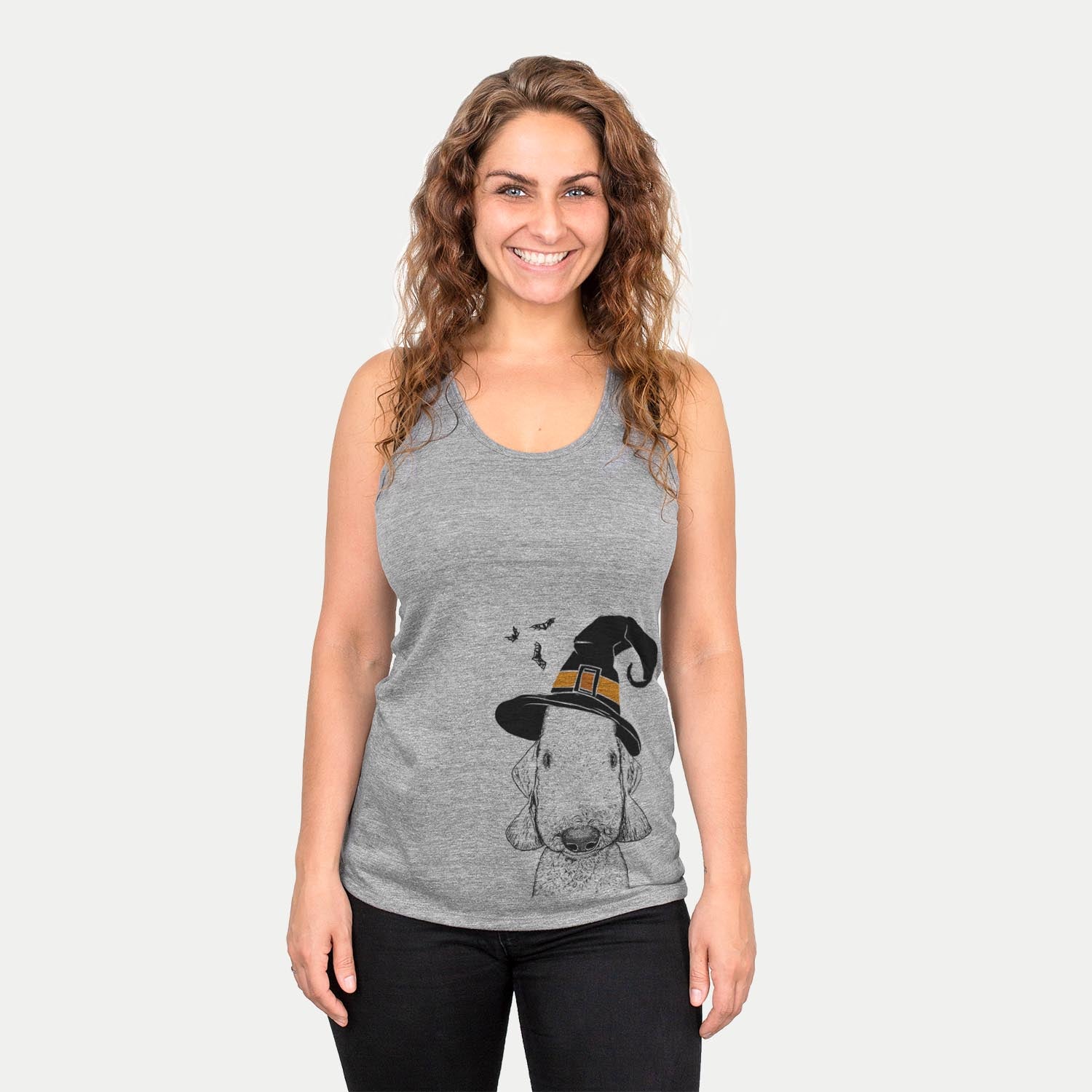 Remington the Bedlington Terrier - Pumpkin Collection