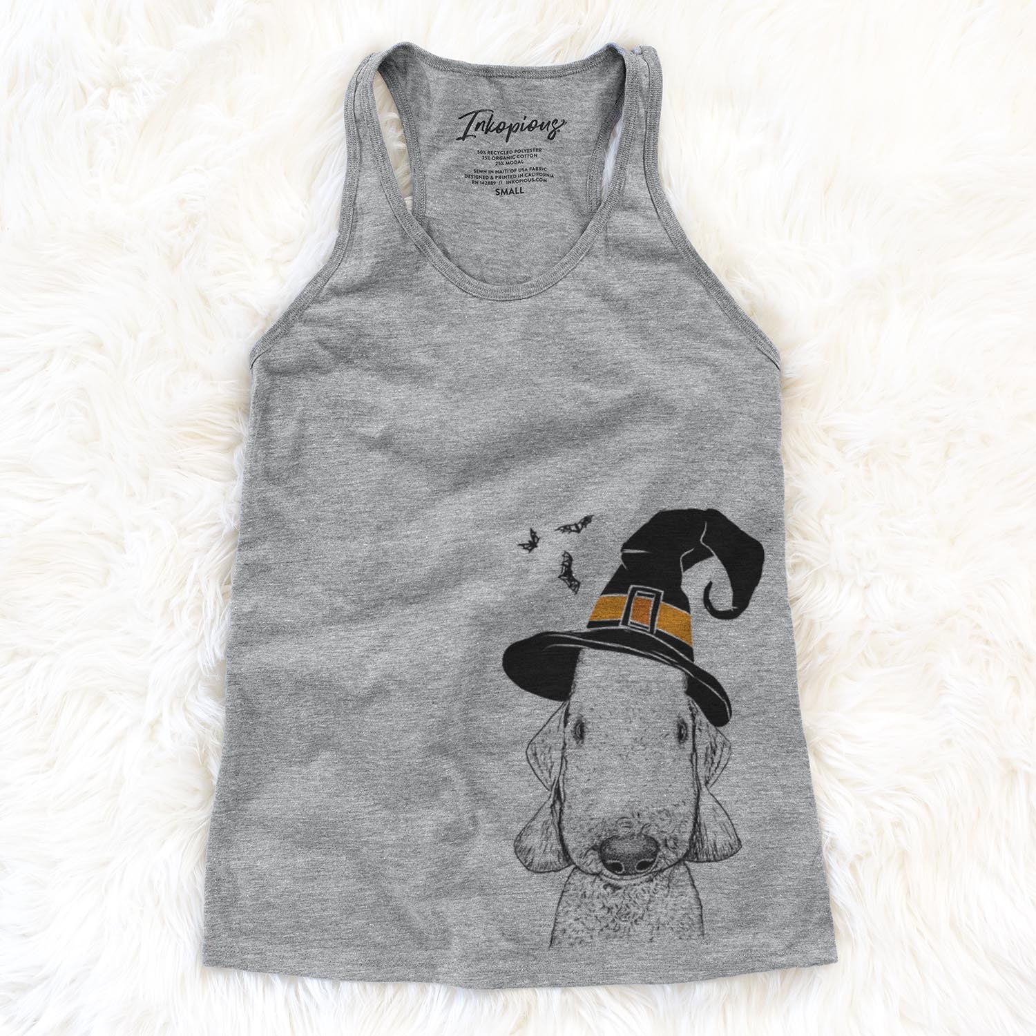 Remington the Bedlington Terrier - Pumpkin Collection