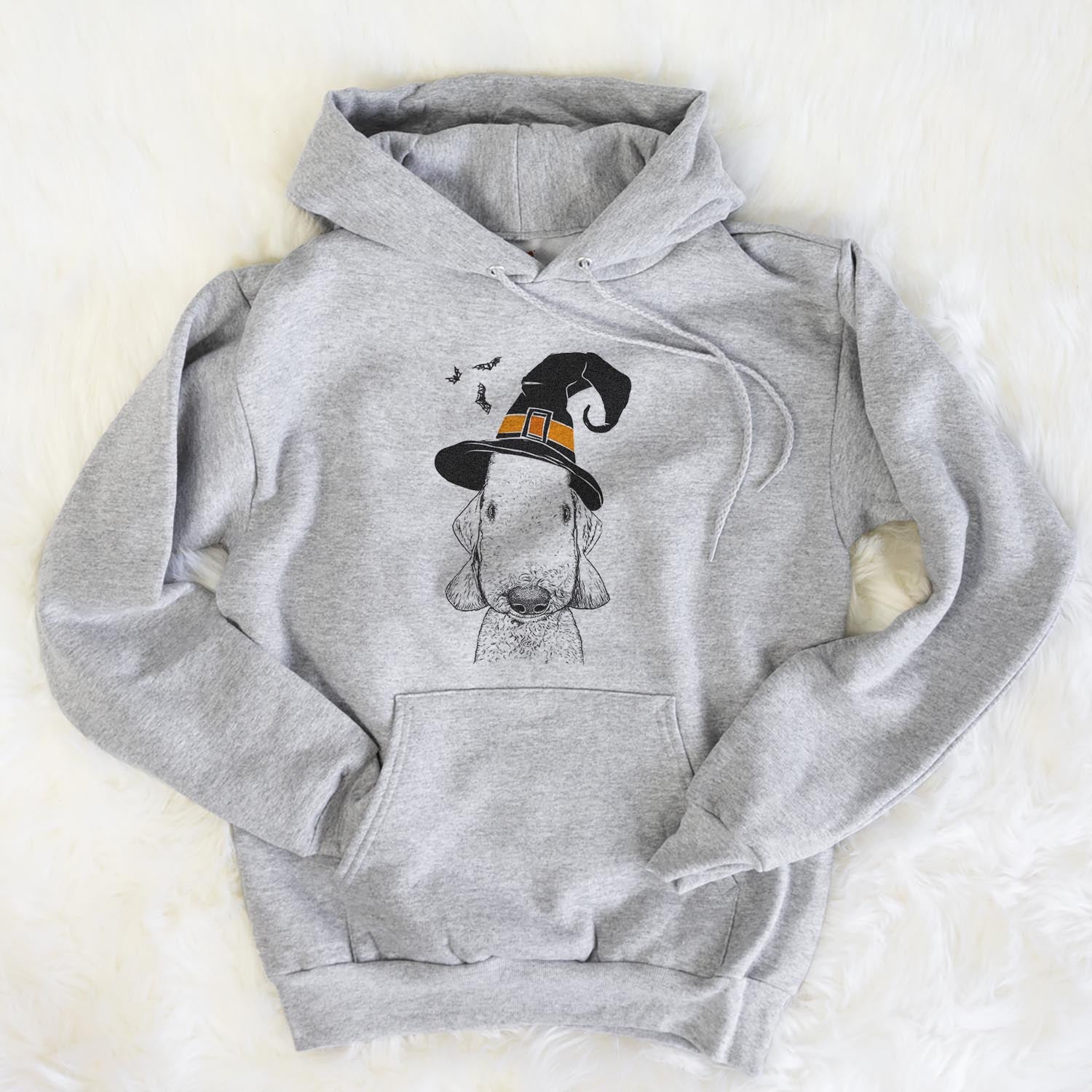 Remington the Bedlington Terrier - Pumpkin Collection