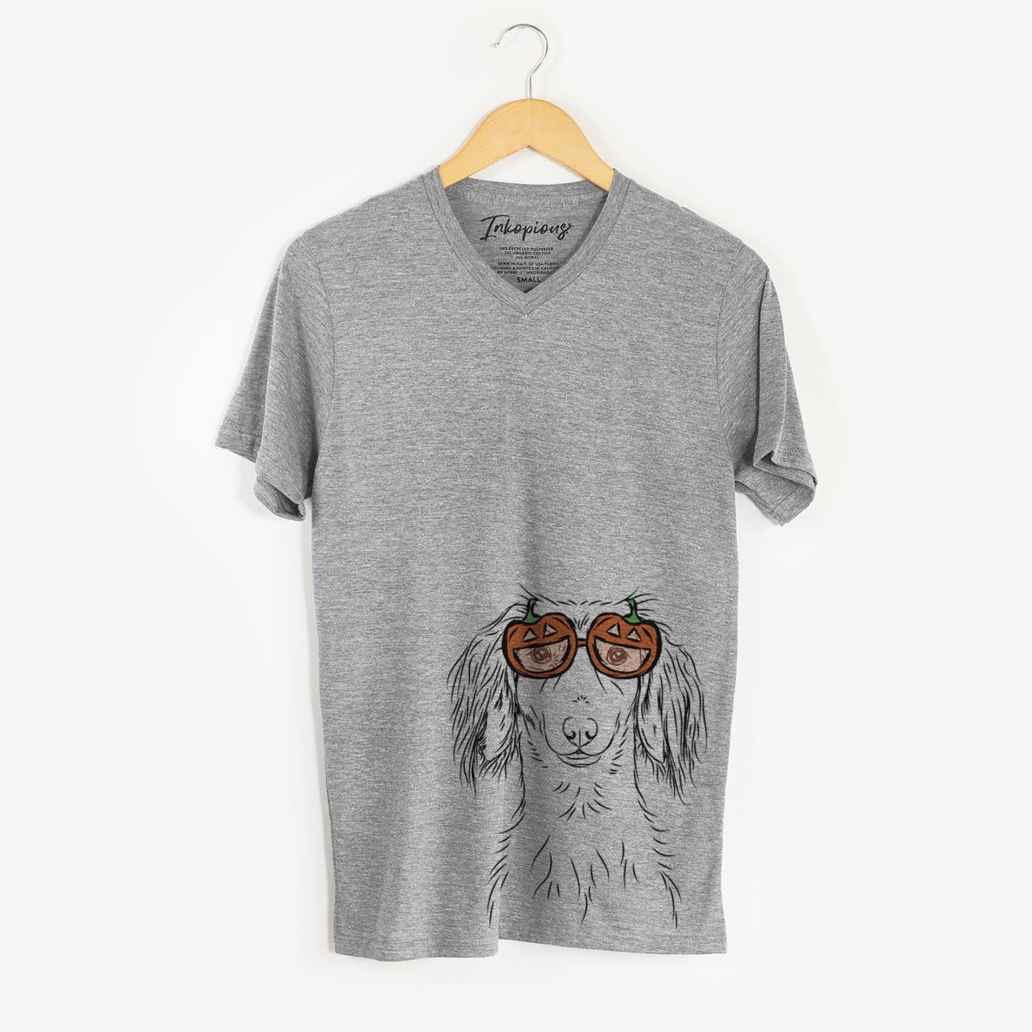 Roux the Long Haired Dachshund - Pumpkin Collection