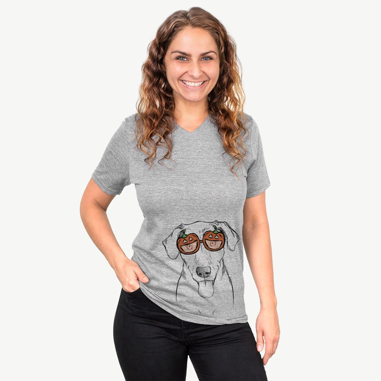 Scout Marie the Chocolate Lab - Pumpkin Collection