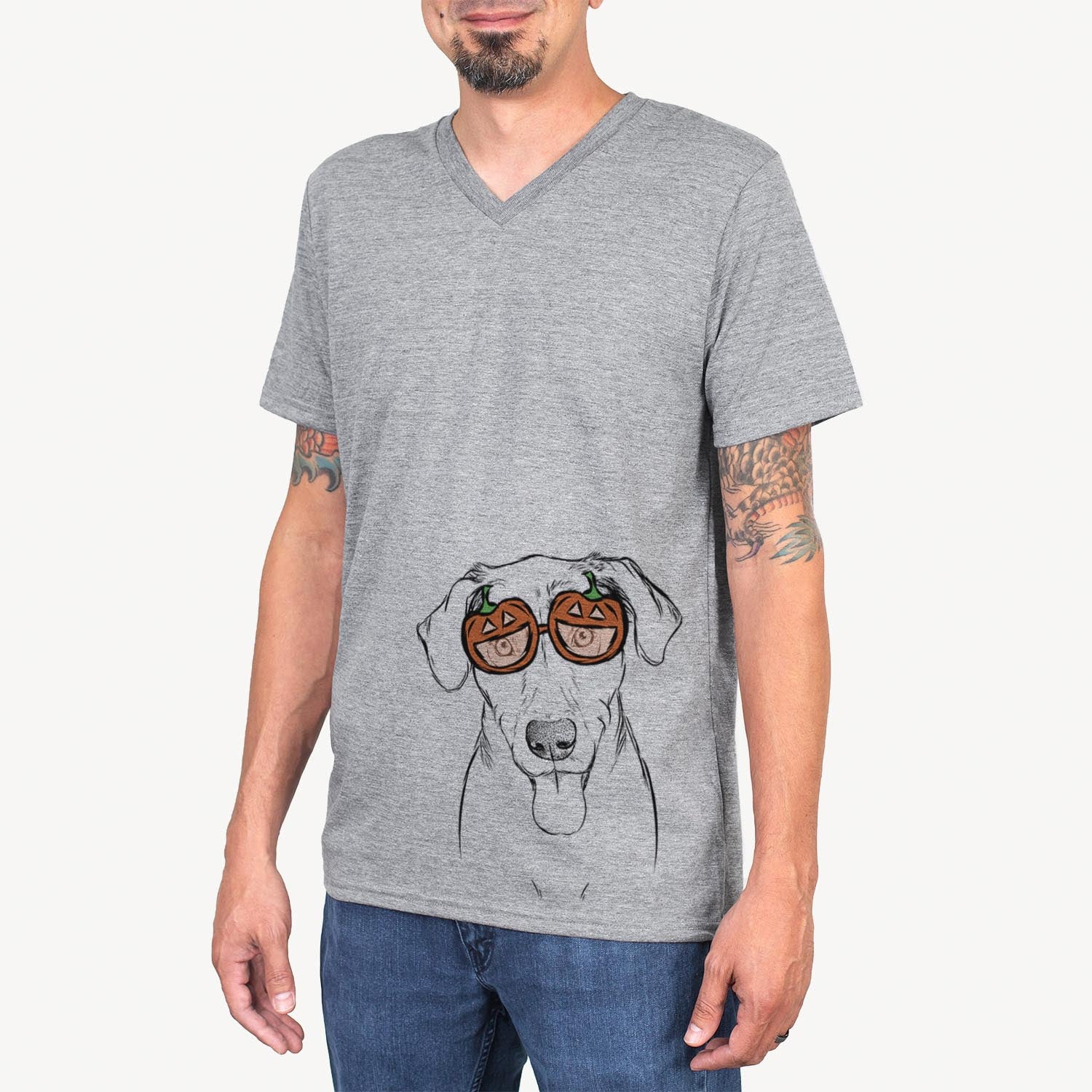 Scout Marie the Chocolate Lab - Pumpkin Collection