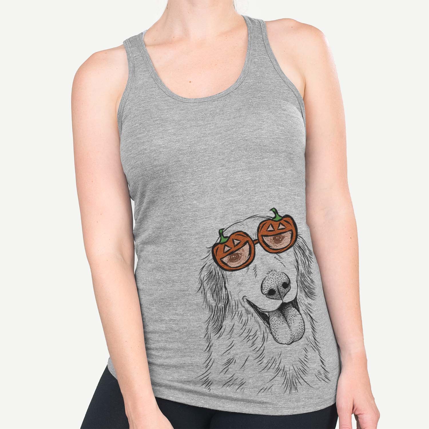 Shelby the Golden Retriever - Pumpkin Collection