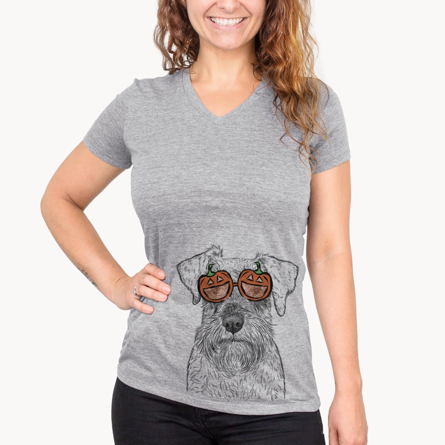 Smokey the Miniature Schnauzer - Pumpkin Collection