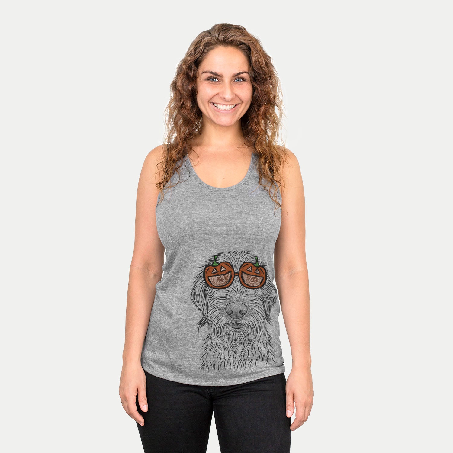 Wilkins the Wirehaired Pointing Griffon - Pumpkin Collection