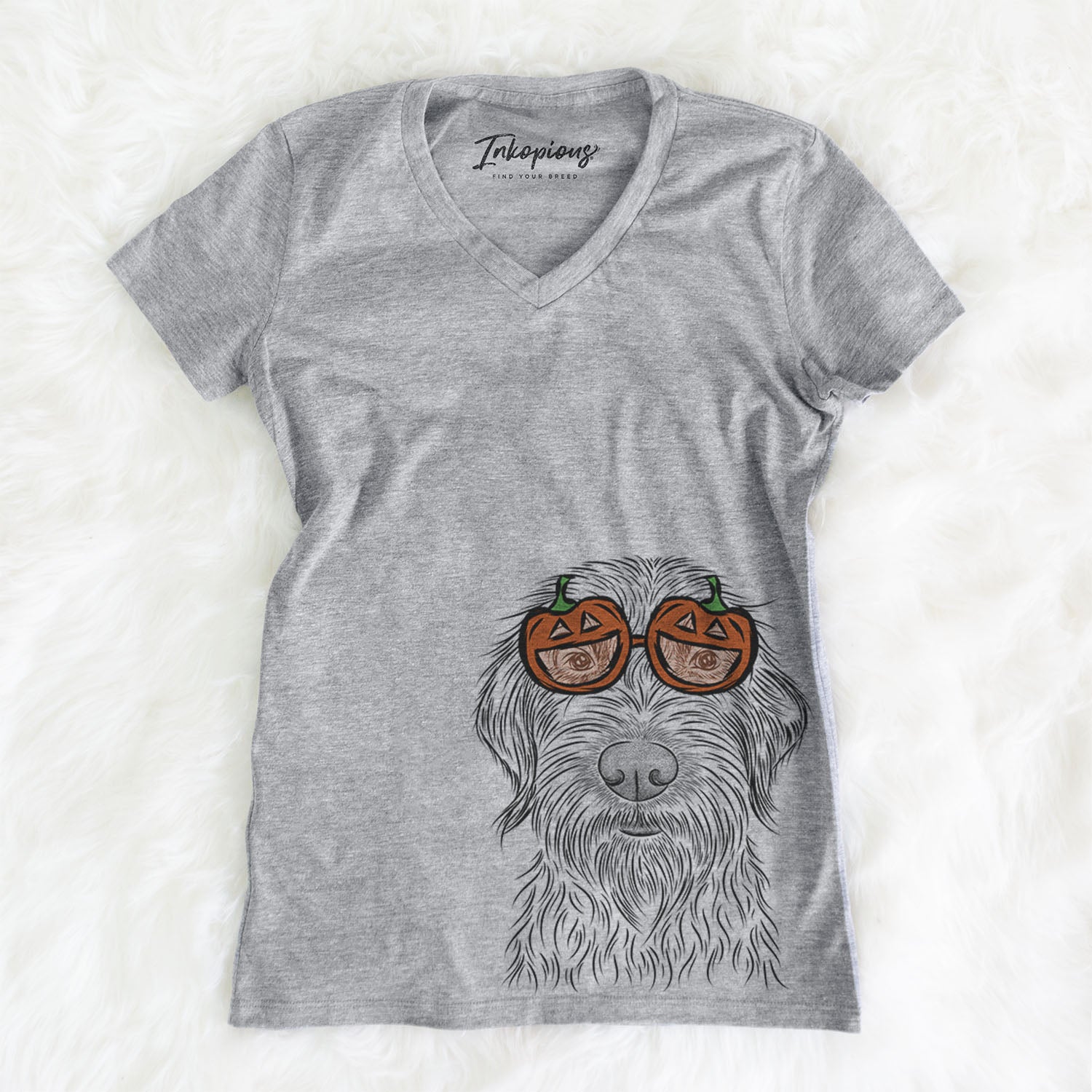 Wilkins the Wirehaired Pointing Griffon - Pumpkin Collection