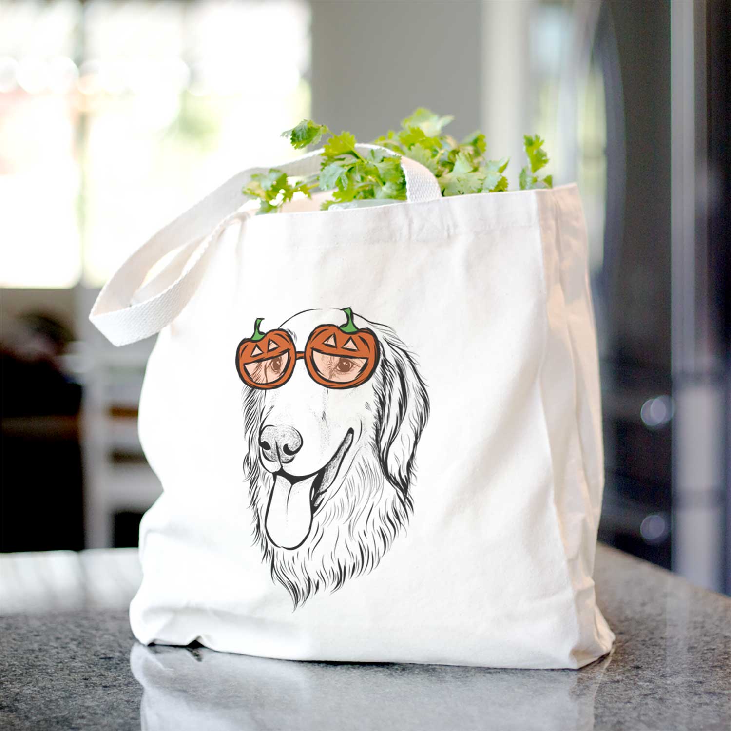 Bailey the Golden Retriever - Tote Bag