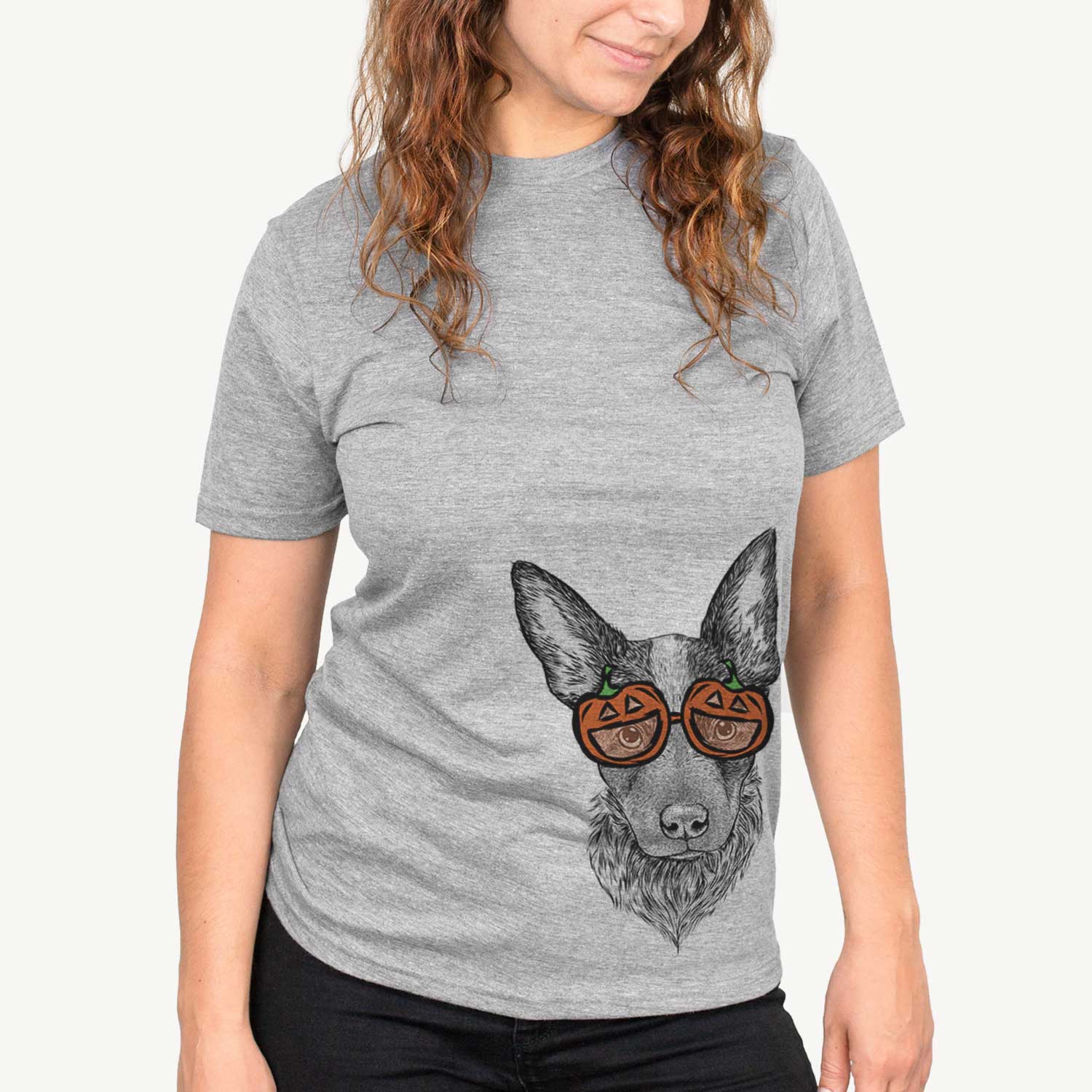 Bella the Blue Heeler Puppy - Pumpkin Collection