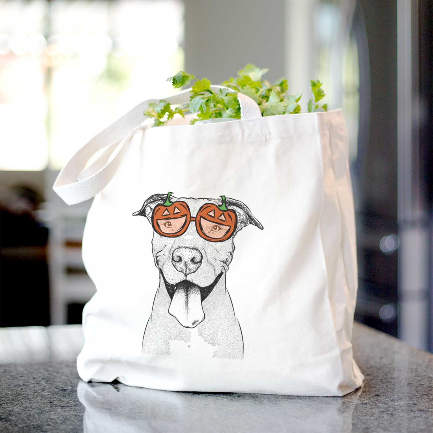 Bruce the American Staffordshire Terrier - Tote Bag