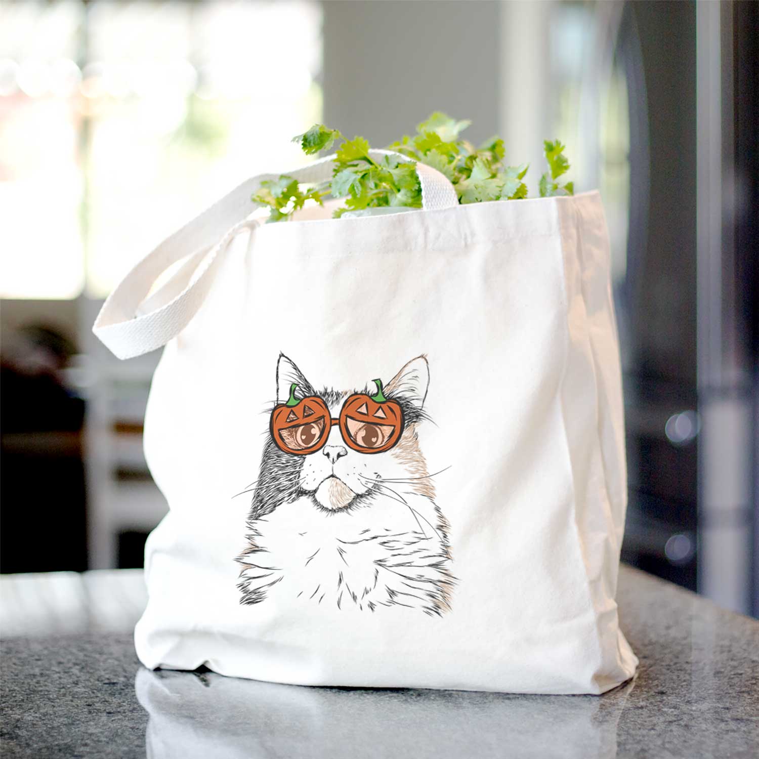 Greta the Calico Cat - Tote Bag