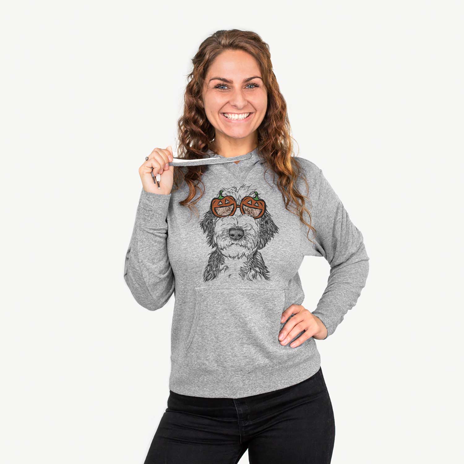 Milo Fluff the Sheepadoodle - Pumpkin Collection