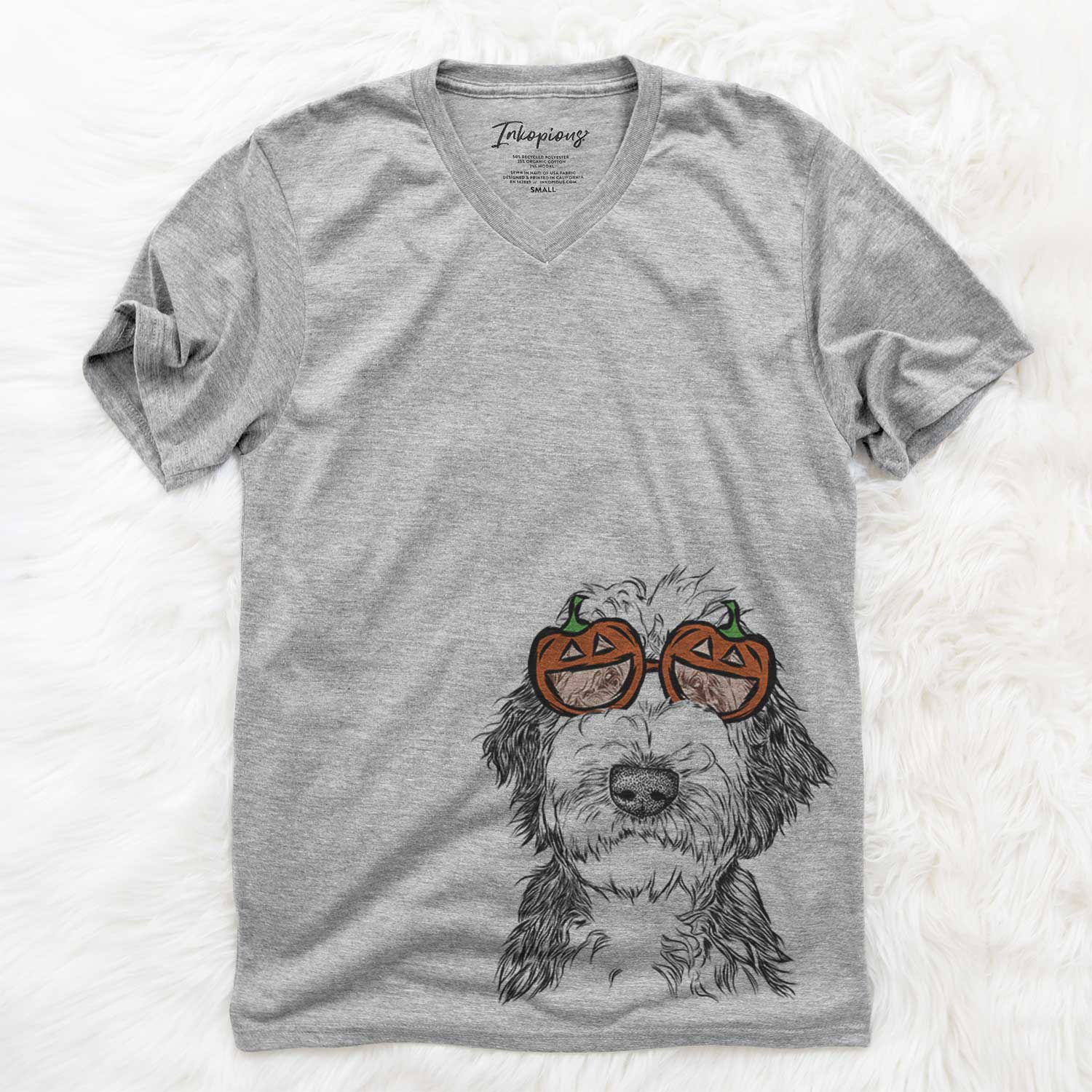 Milo Fluff the Sheepadoodle - Pumpkin Collection