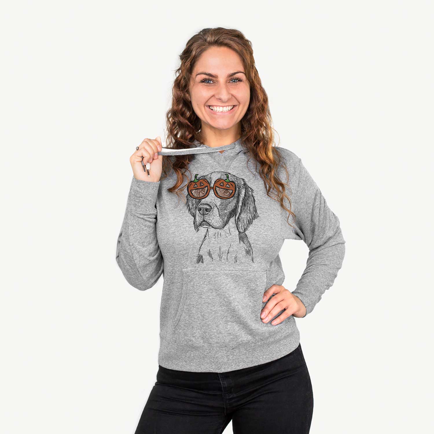 Roxy the Welsh Springer Spaniel - Pumpkin Collection