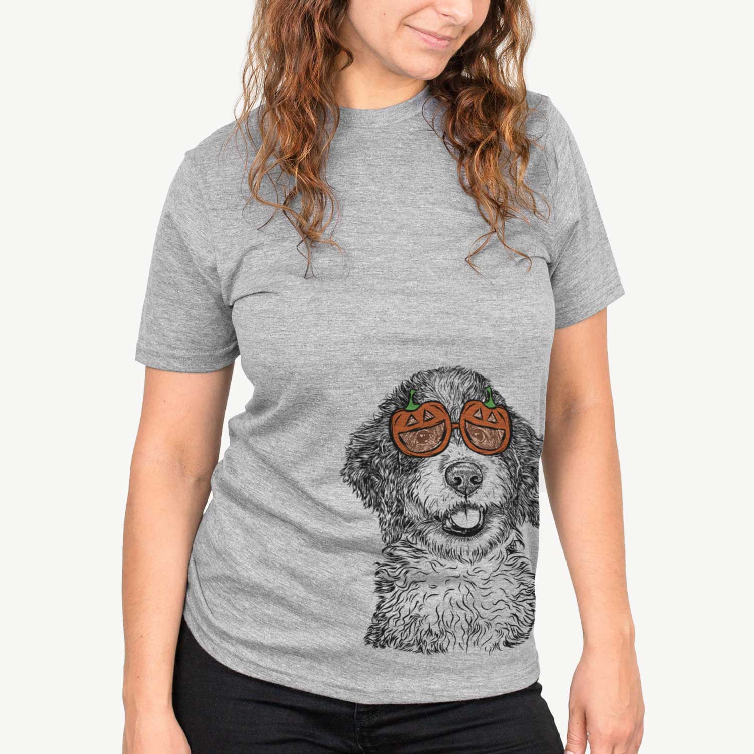 Smoky the Bernedoodle Puppy - Pumpkin Collection