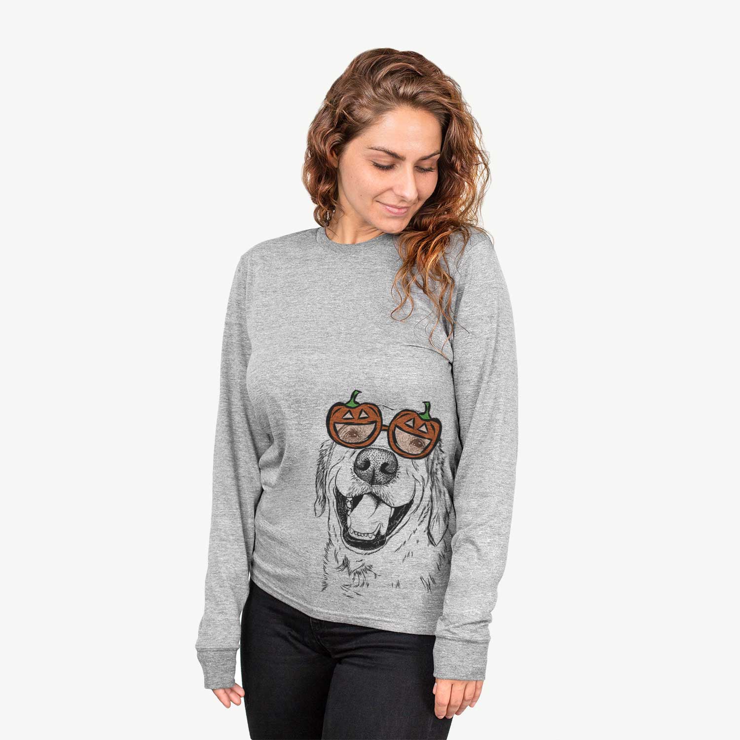 Spanky the Golden Retriever - Pumpkin Collection