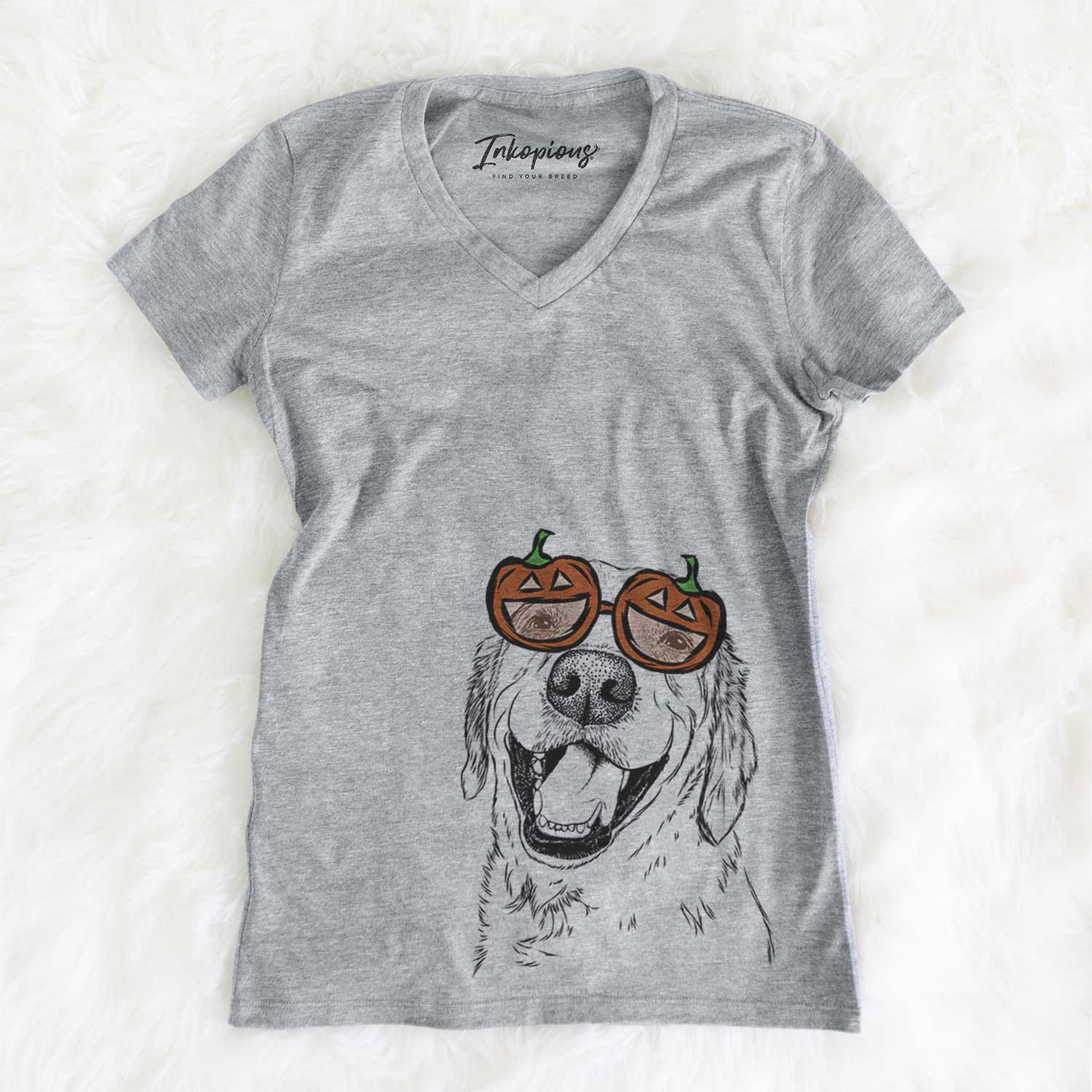 Spanky the Golden Retriever - Pumpkin Collection