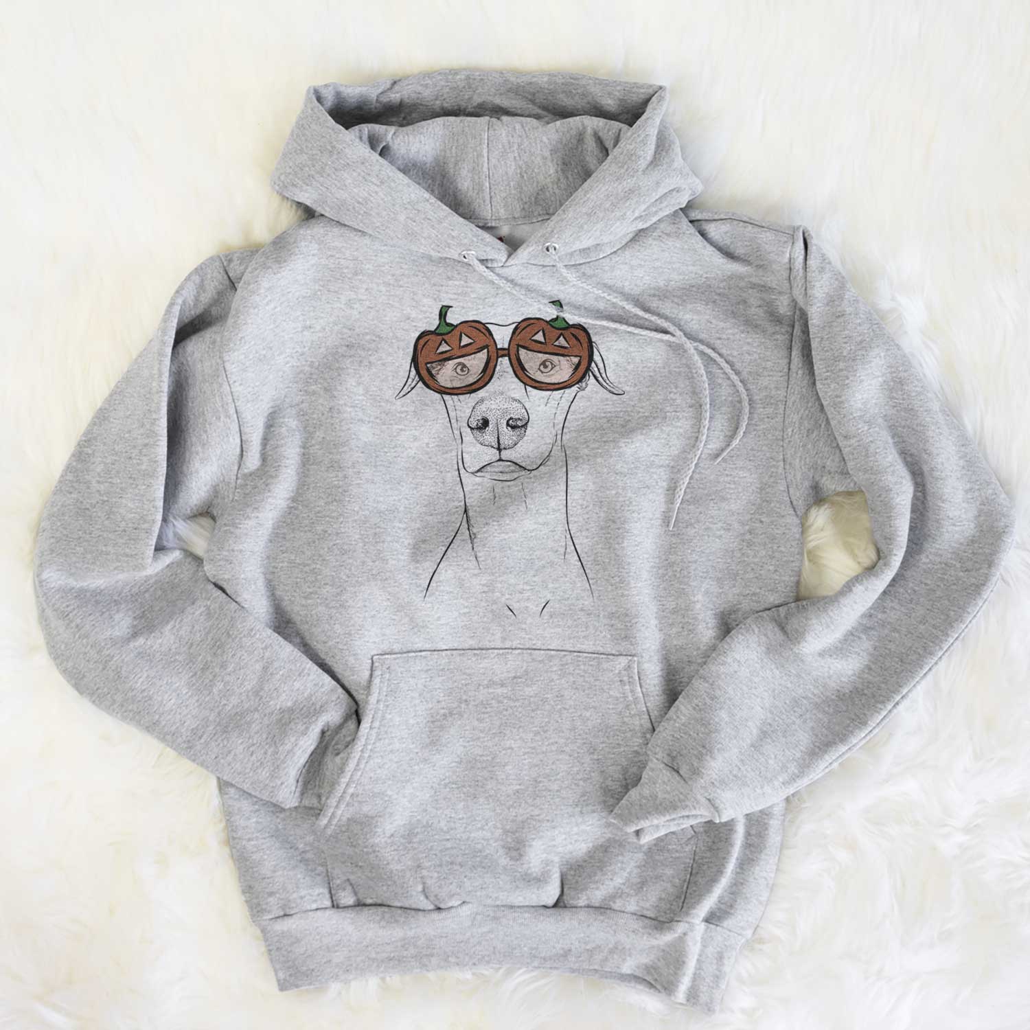 Walter the White Doberman Rescue - Pumpkin Collection