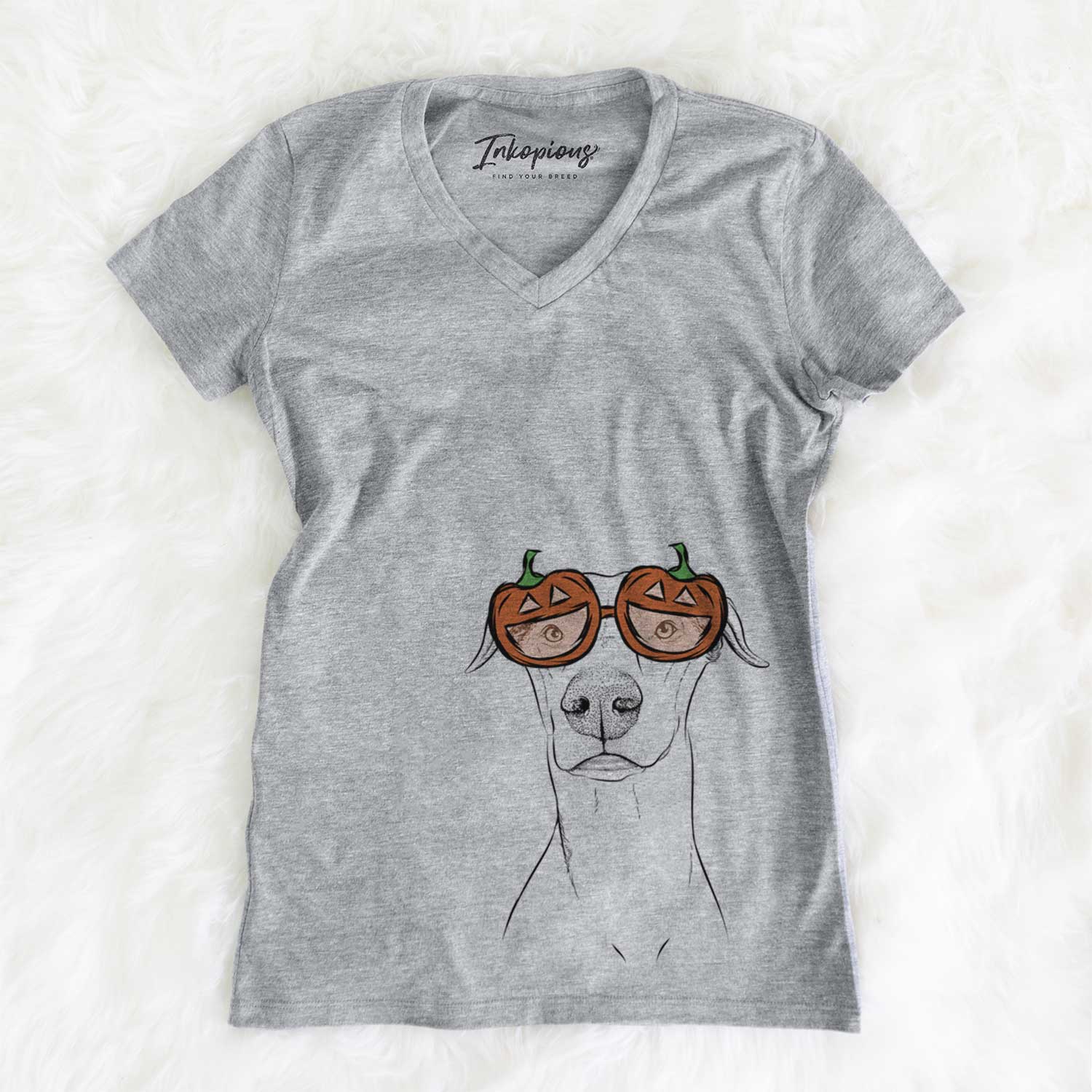 Walter the White Doberman Rescue - Pumpkin Collection