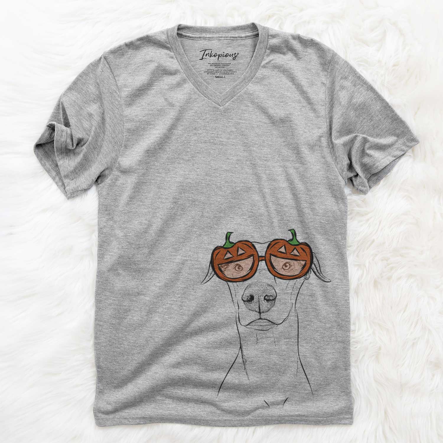 Walter the White Doberman Rescue - Pumpkin Collection