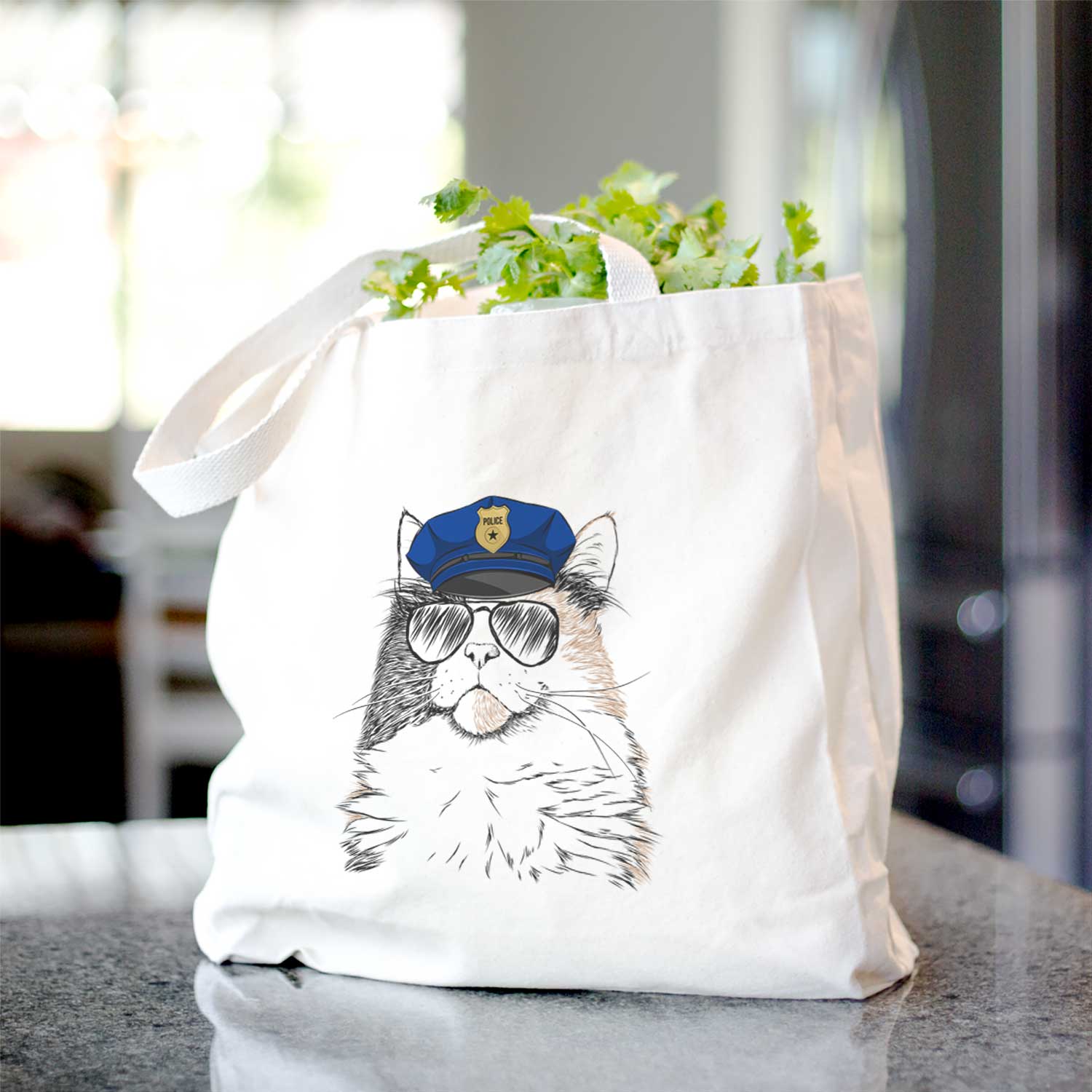 Greta the Calico Cat - Tote Bag