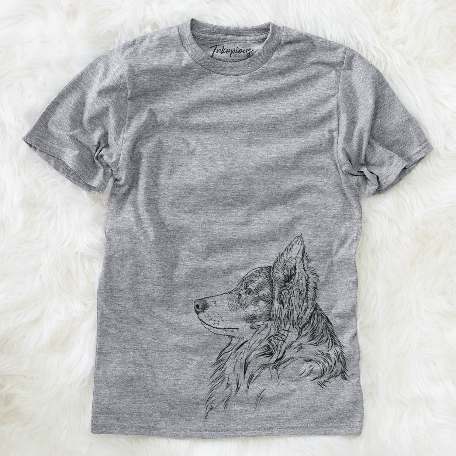 Profile Border Collie - Unisex Crewneck