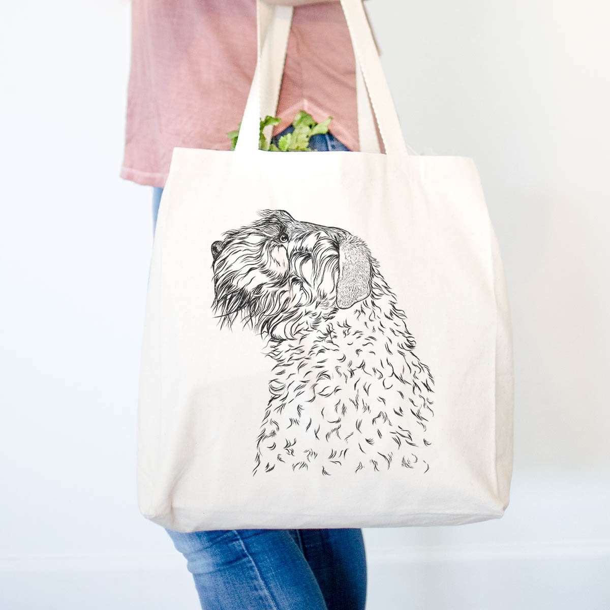 Profile Bouvier des Flandres - Tote Bag