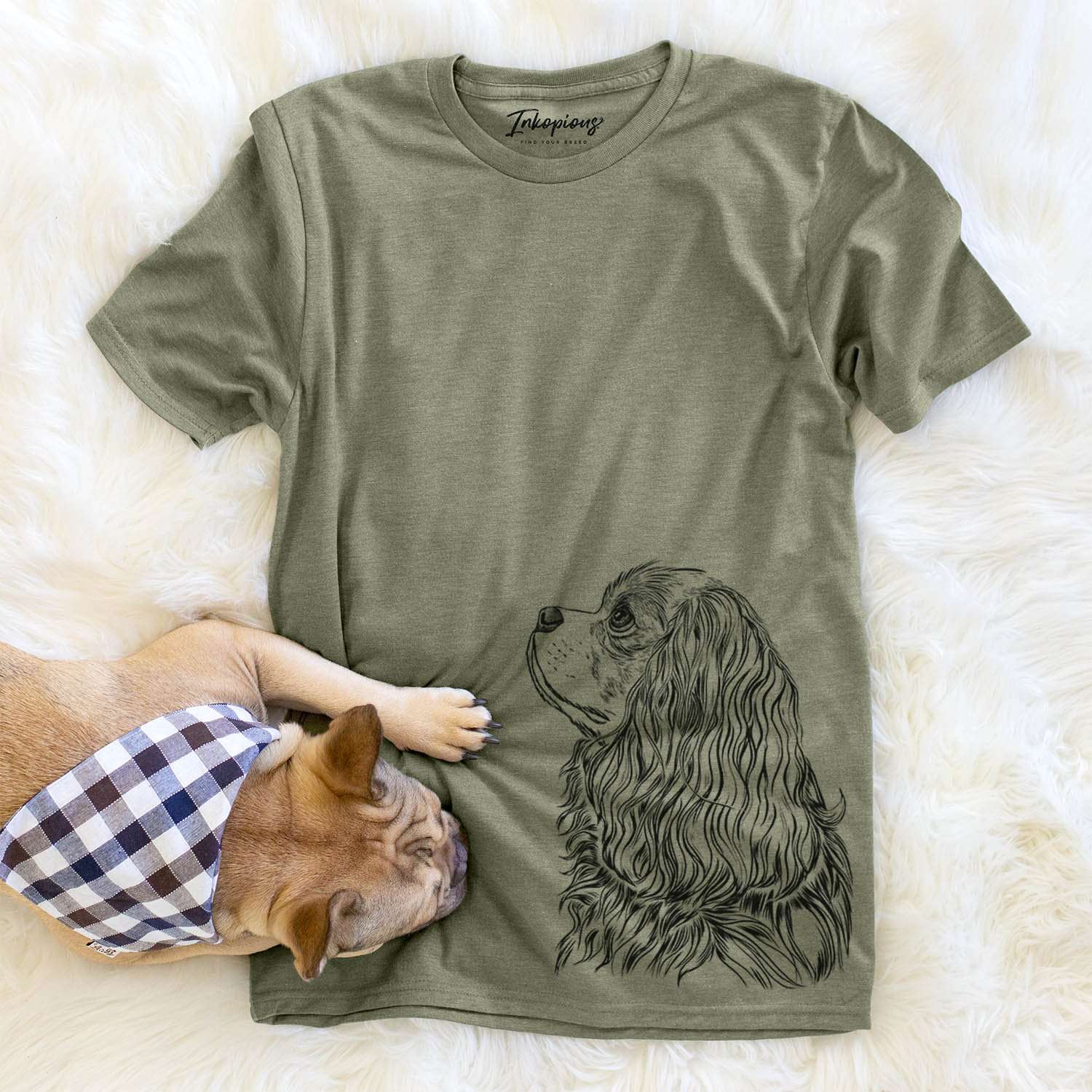 Profile Cavalier King Charles Spaniel - Unisex Crewneck