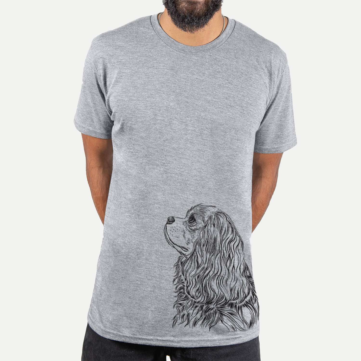 Profile Cavalier King Charles Spaniel - Unisex Crewneck