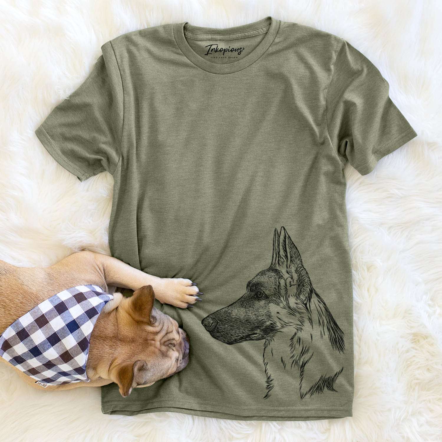 Profile German Shepherd - Unisex Crewneck