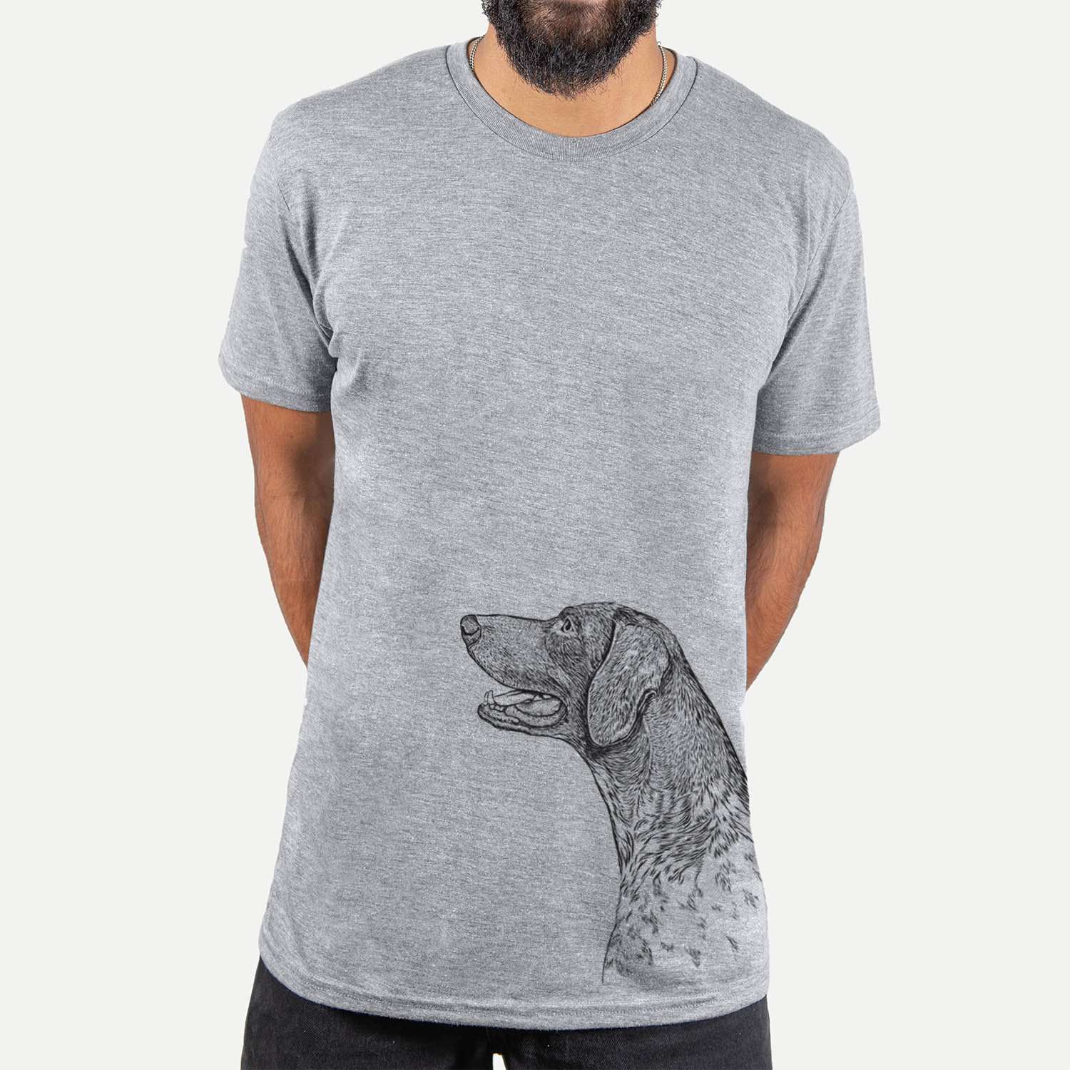 Profile German Shorthaired Pointer - Unisex Crewneck