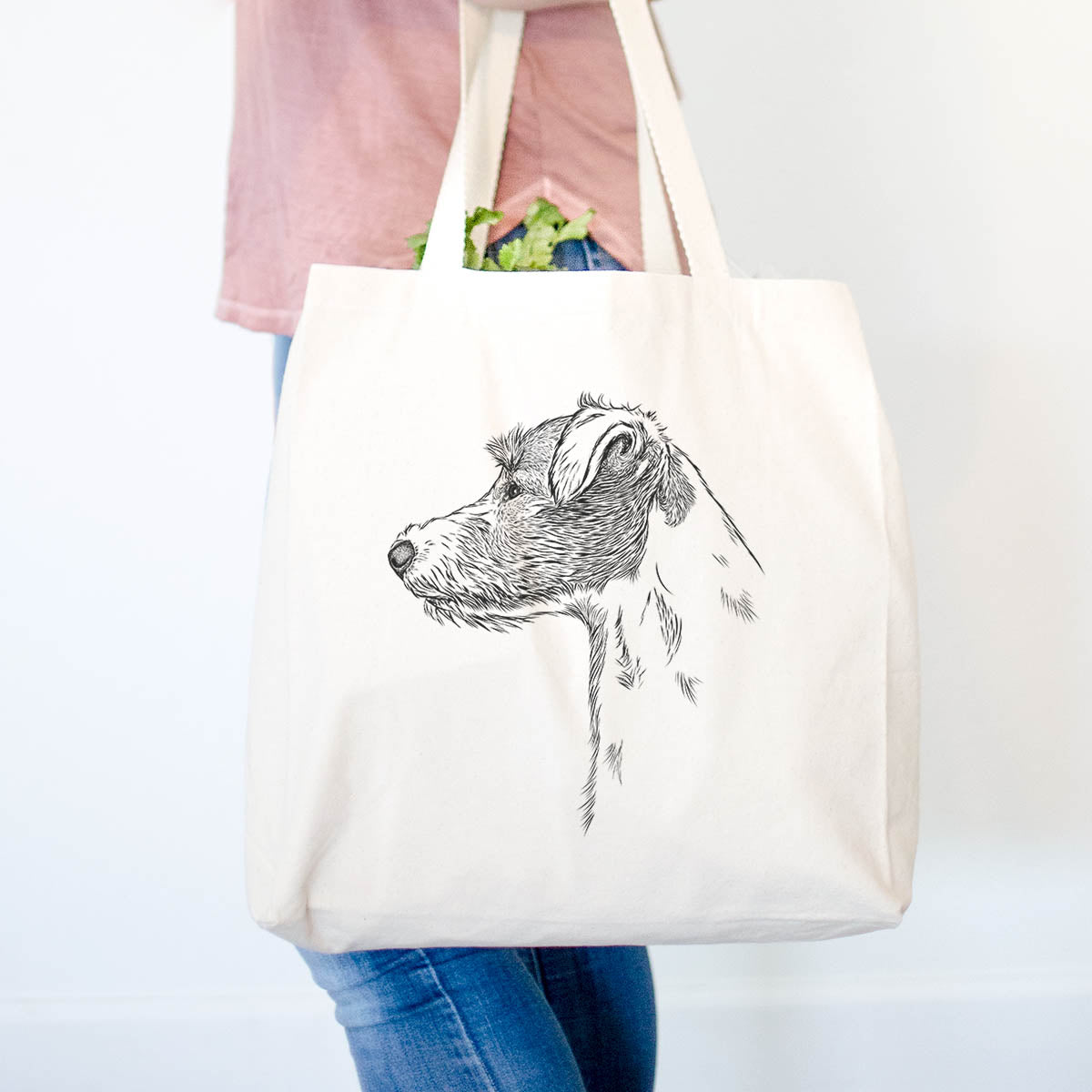 Profile Jack Russell Terrier - Tote Bag