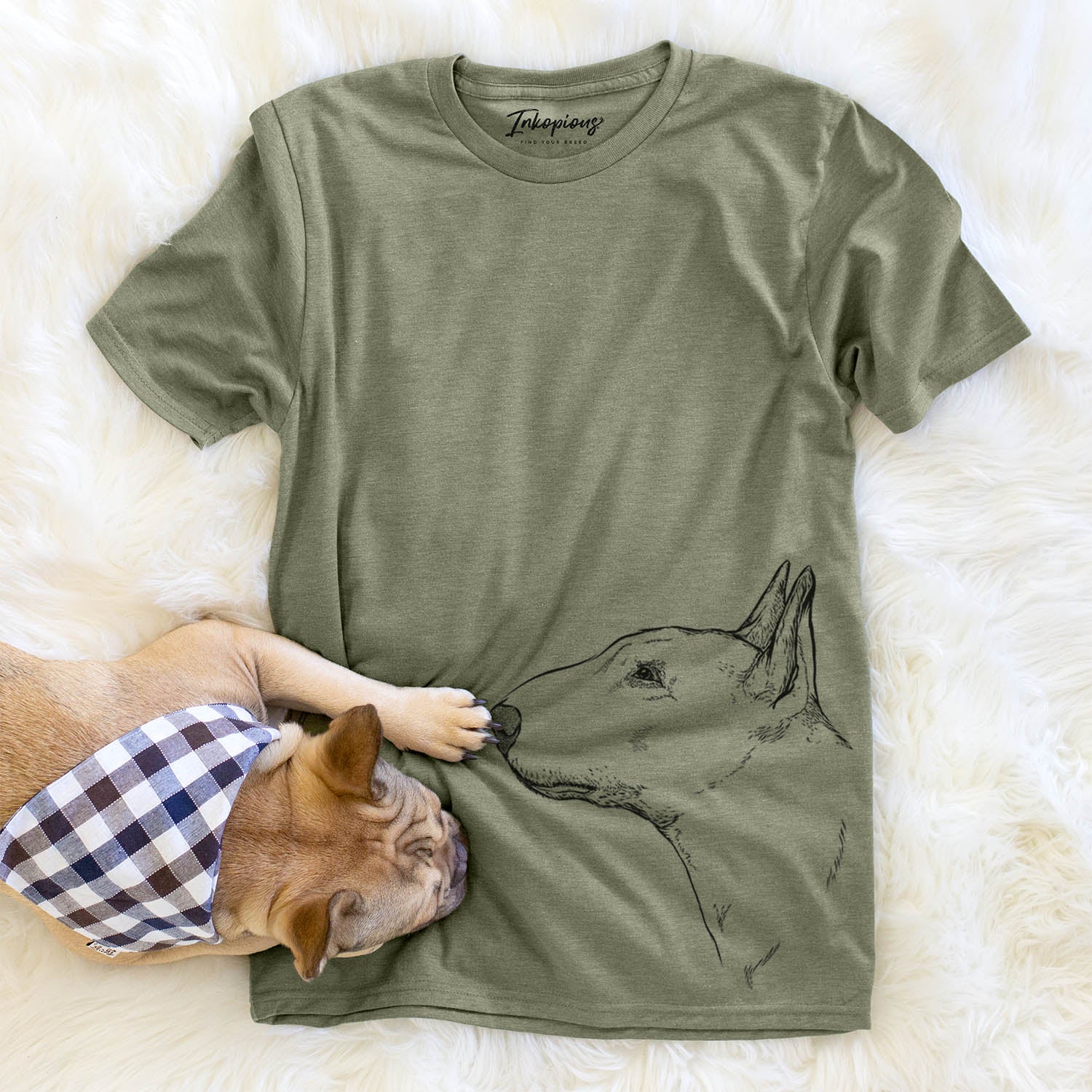 Profile Mini Bull Terrier - Unisex Crewneck