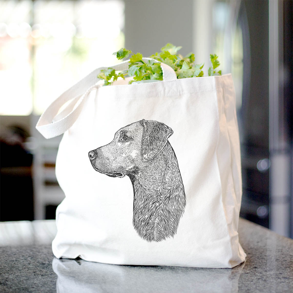 Profile Rhodesian Ridgeback - Tote Bag
