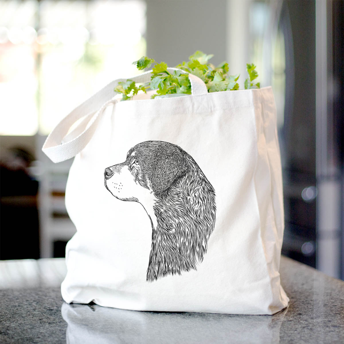 Profile Rottweiler - Tote Bag