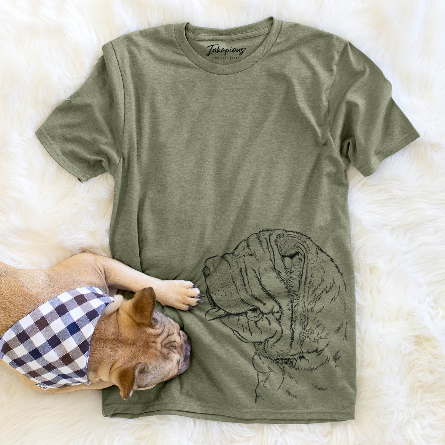 Profile Shar Pei - Unisex Crewneck