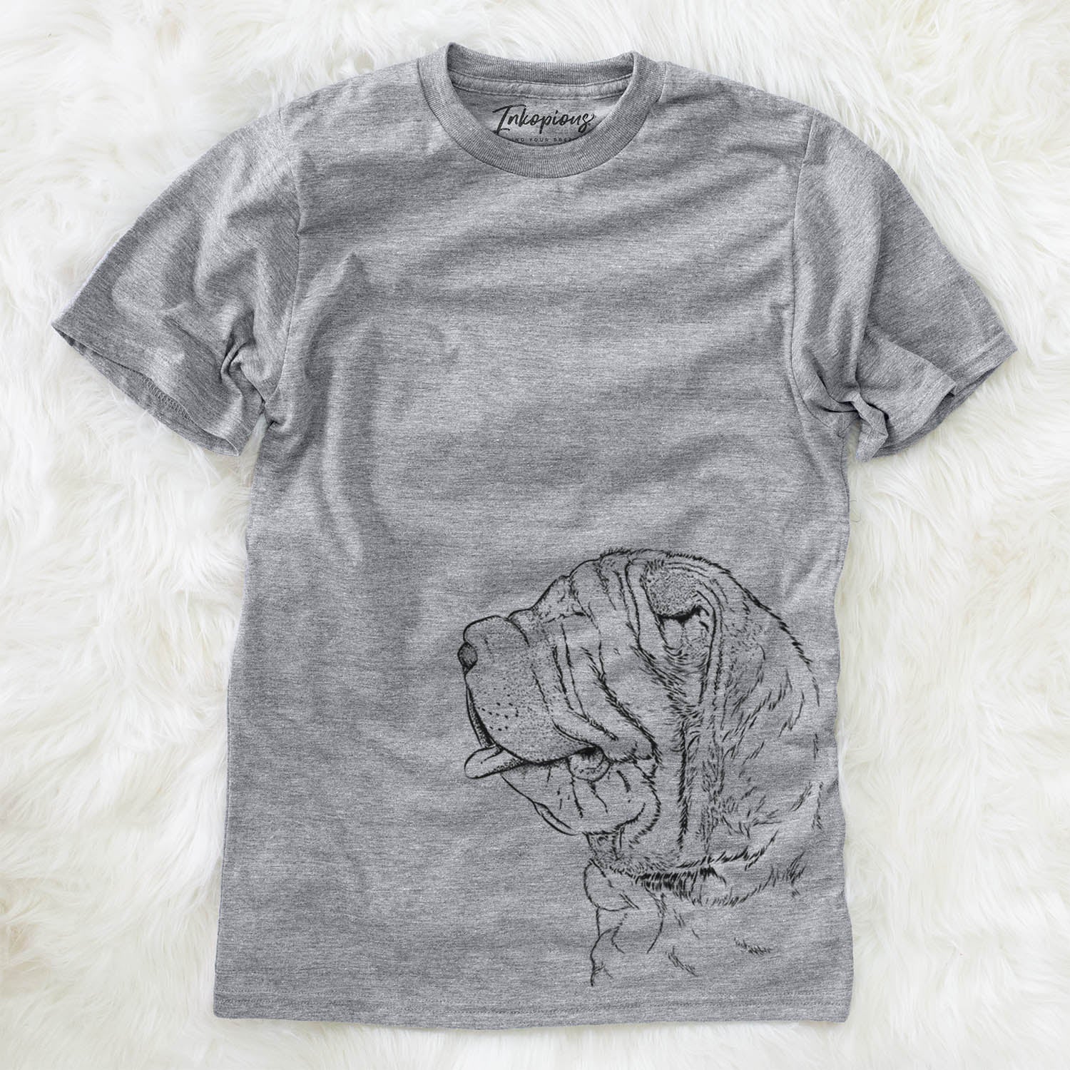 Profile Shar Pei - Unisex Crewneck