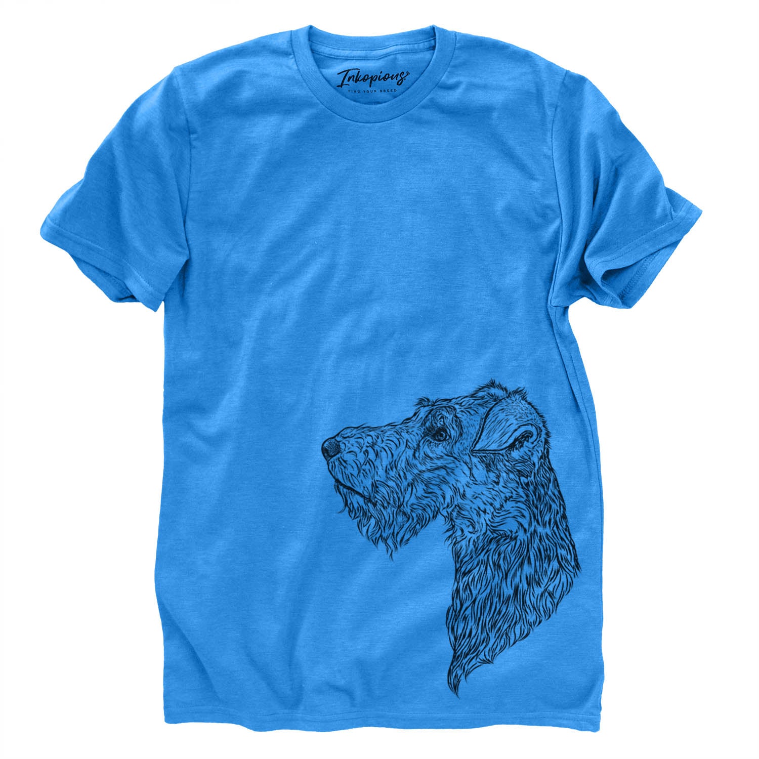 Profile Wire Fox Terrier - Unisex Crewneck