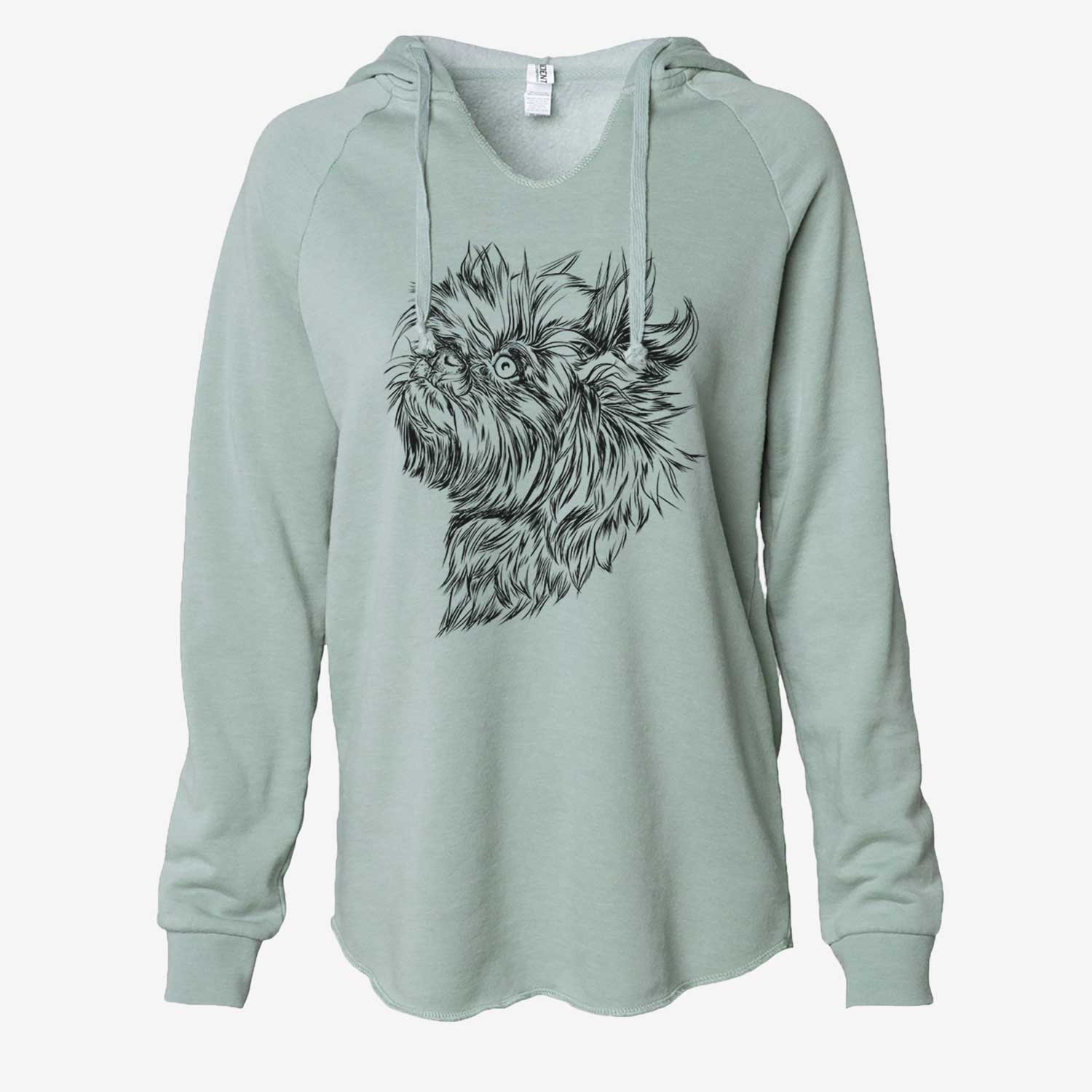 Profile Affenpinscher - Cali Wave Hooded Sweatshirt