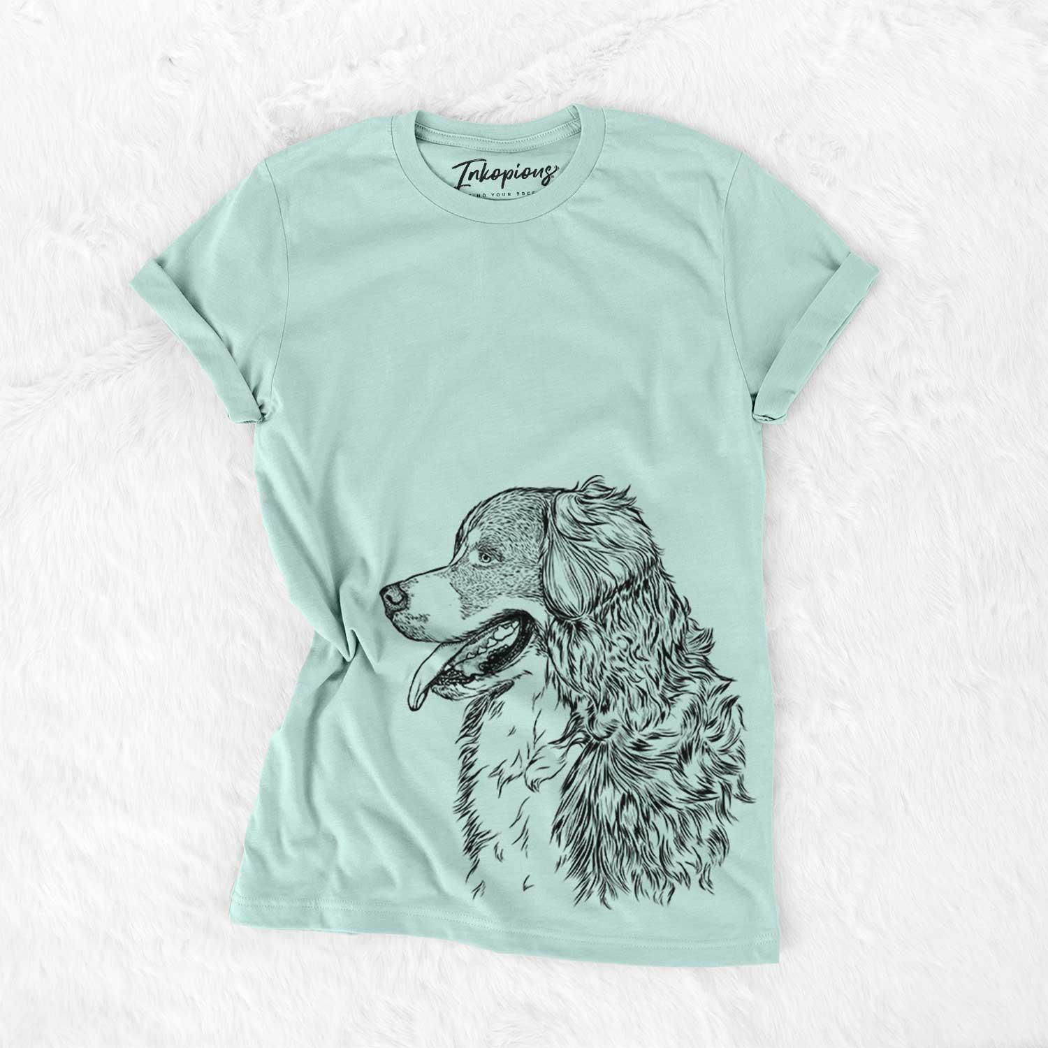 Profile Bernese Mountain Dog - Bella Canvas Unisex Crewneck