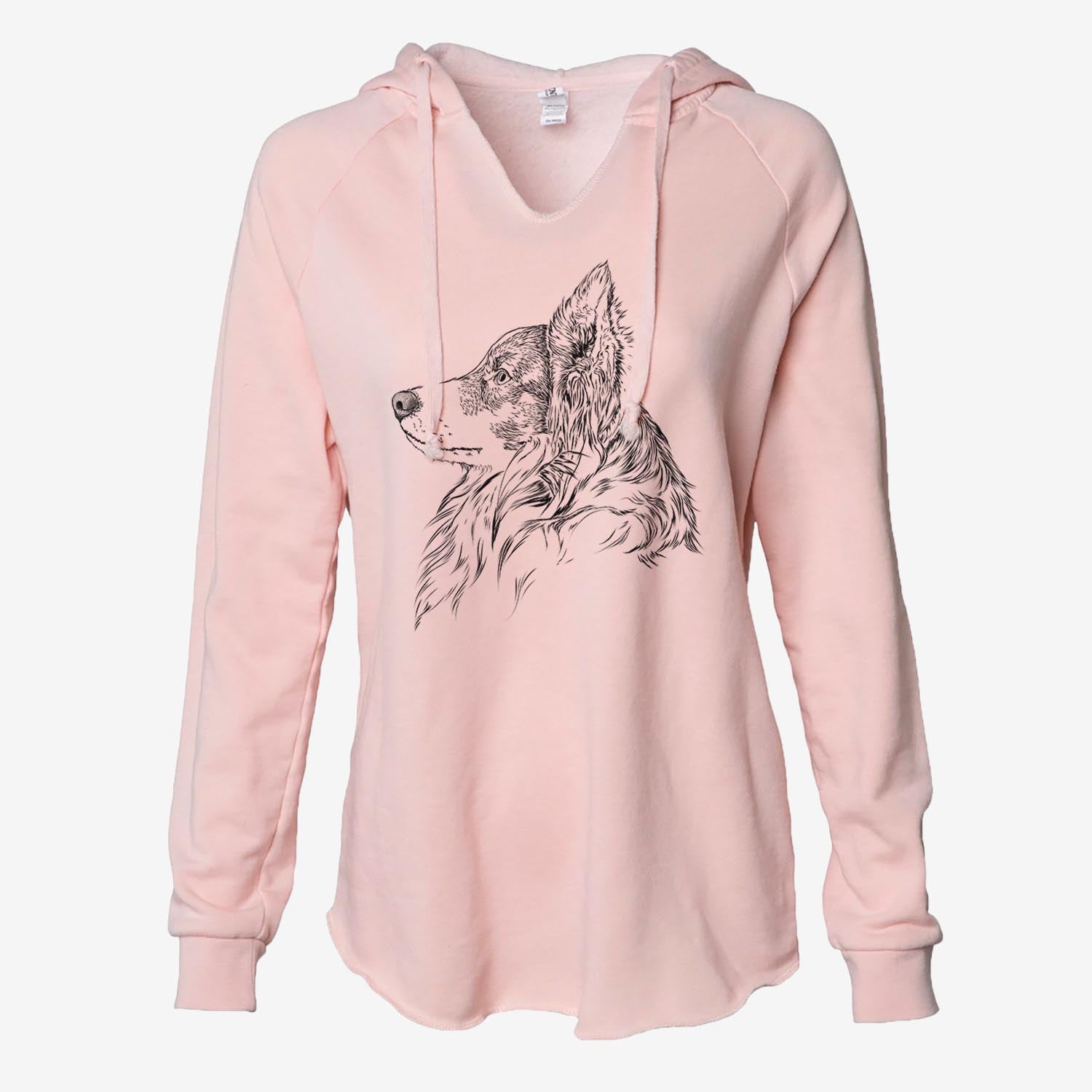 Profile Border Collie - Cali Wave Hooded Sweatshirt