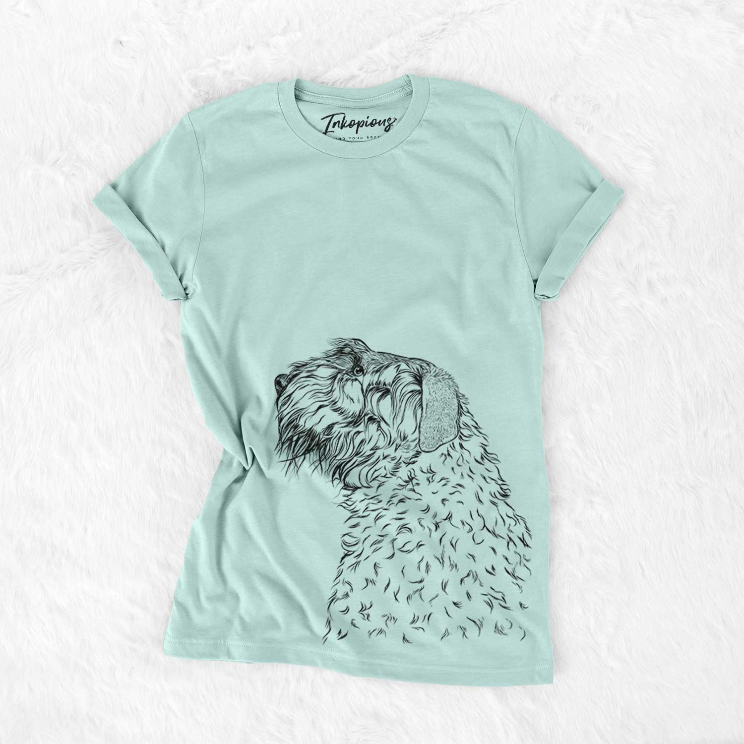 Profile Bouvier des Flandres - Bella Canvas Unisex Crewneck