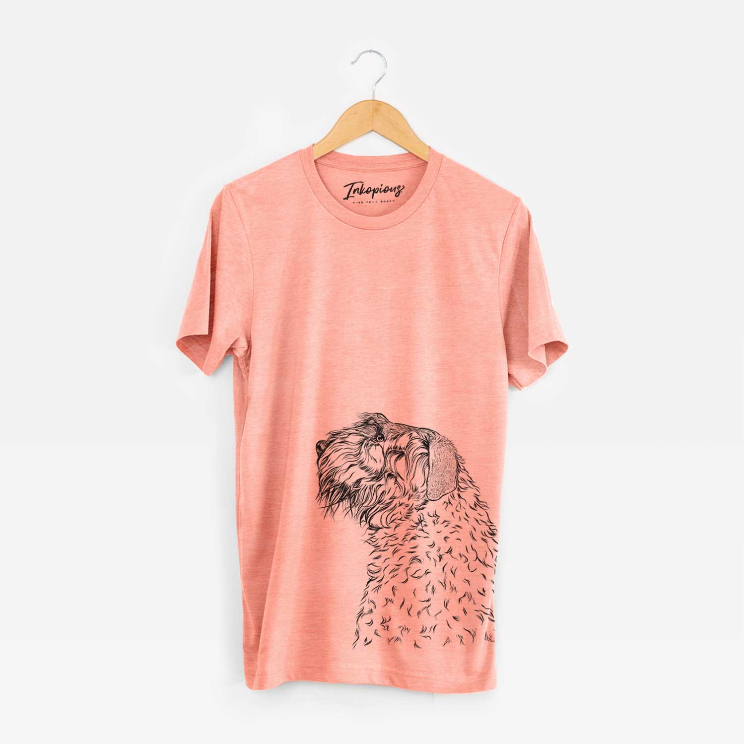 Profile Bouvier des Flandres - Bella Canvas Unisex Crewneck