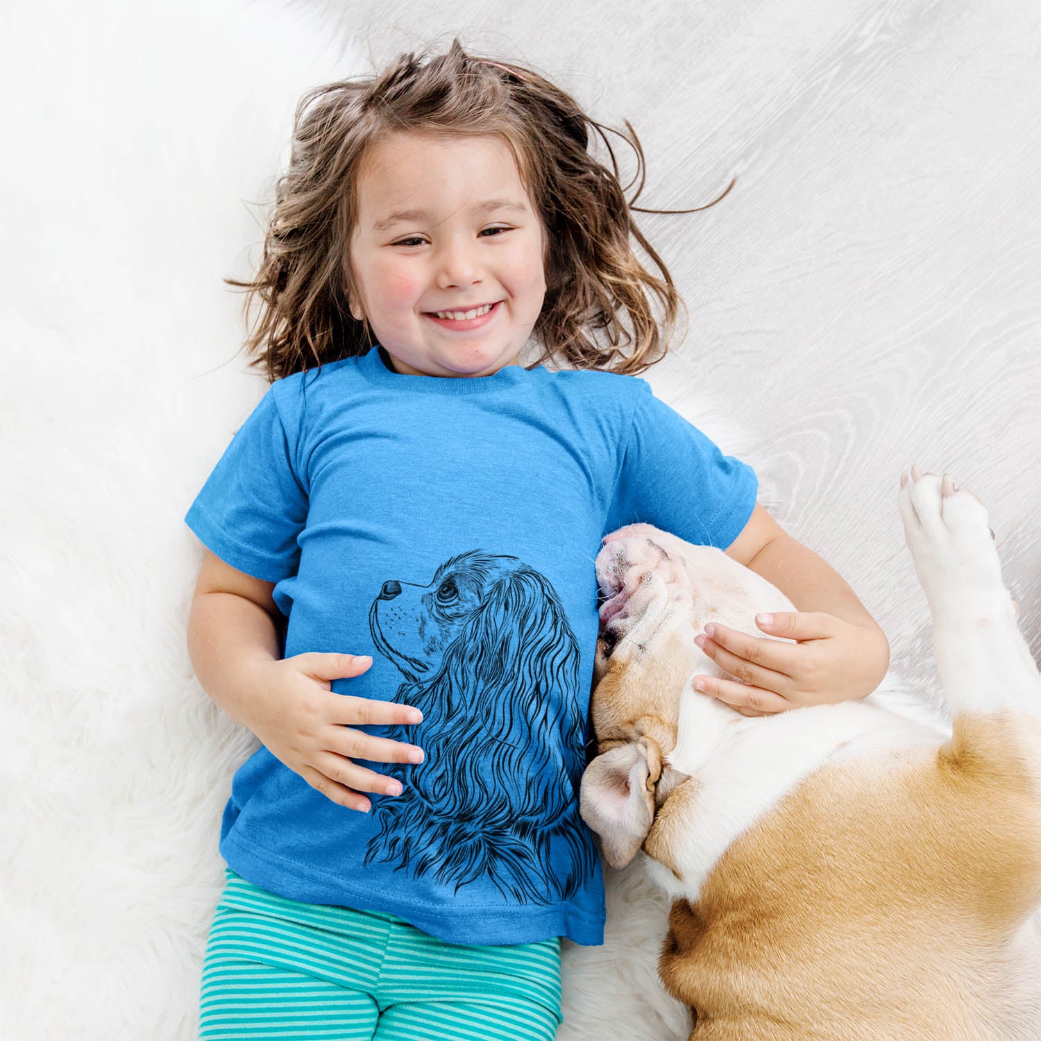 Profile Cavalier King Charles Spaniel - Kids/Youth/Toddler Shirt