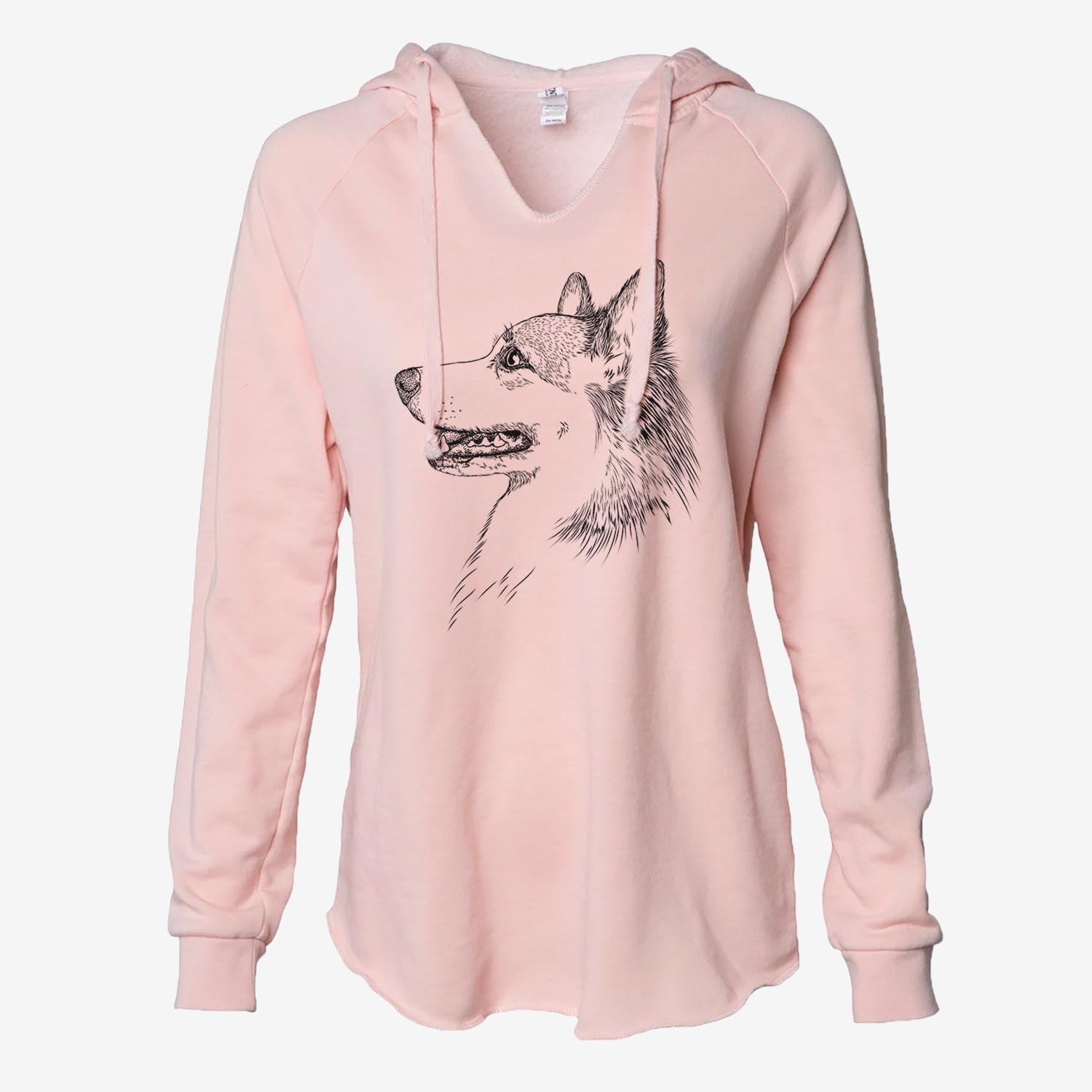 Profile Corgi - Cali Wave Hooded Sweatshirt