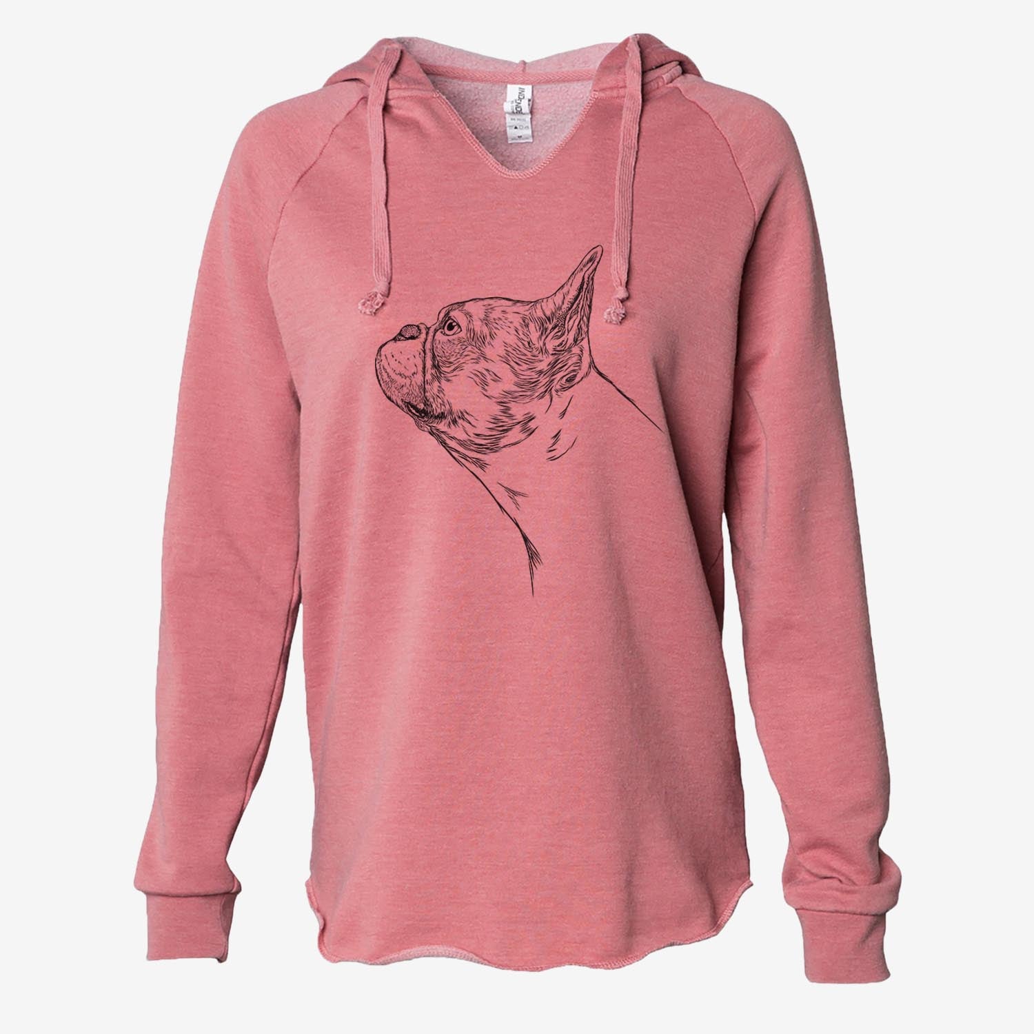 Profile French Bulldog - Cali Wave Hooded Sweatshirt