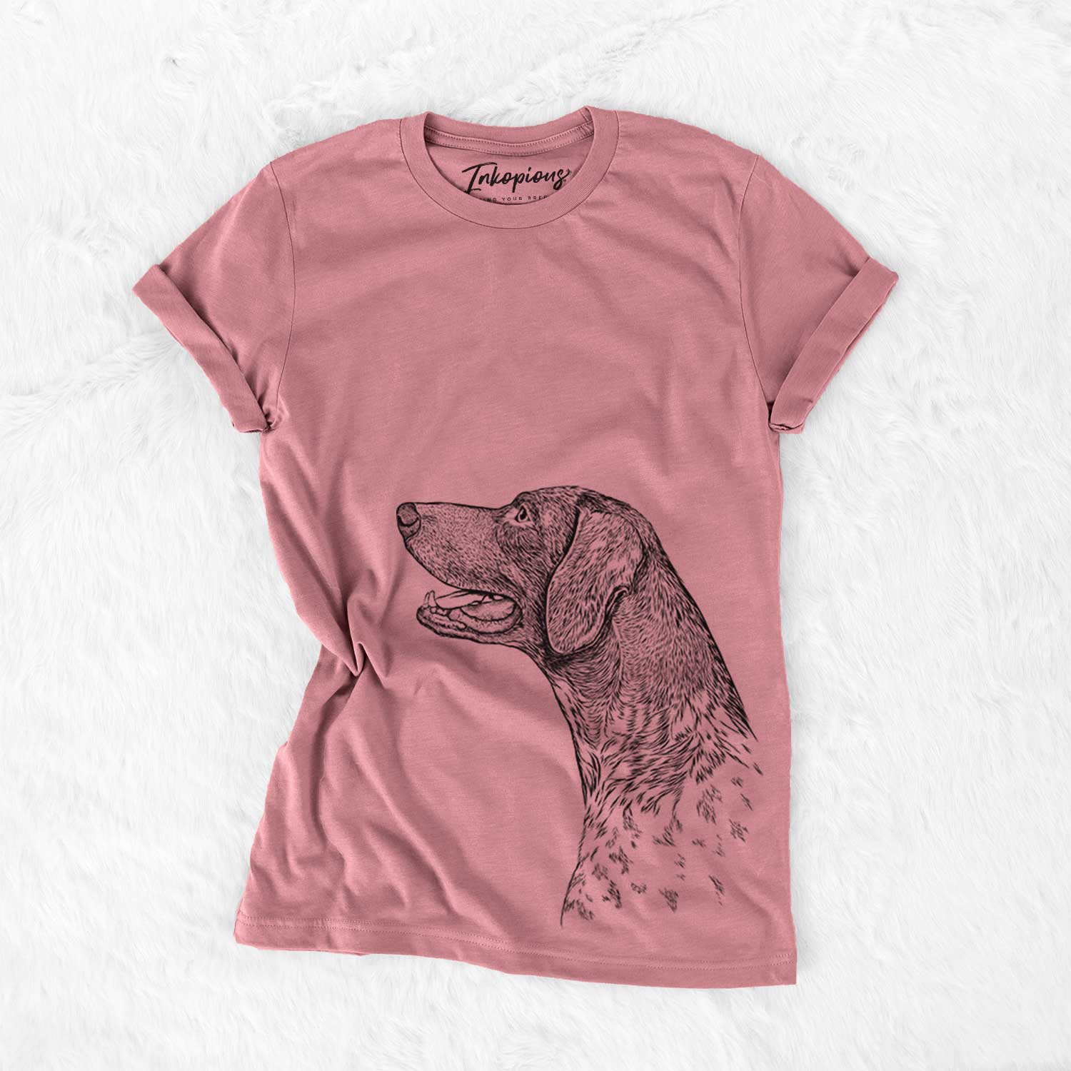 Profile German Shorthaired Pointer - Bella Canvas Unisex Crewneck