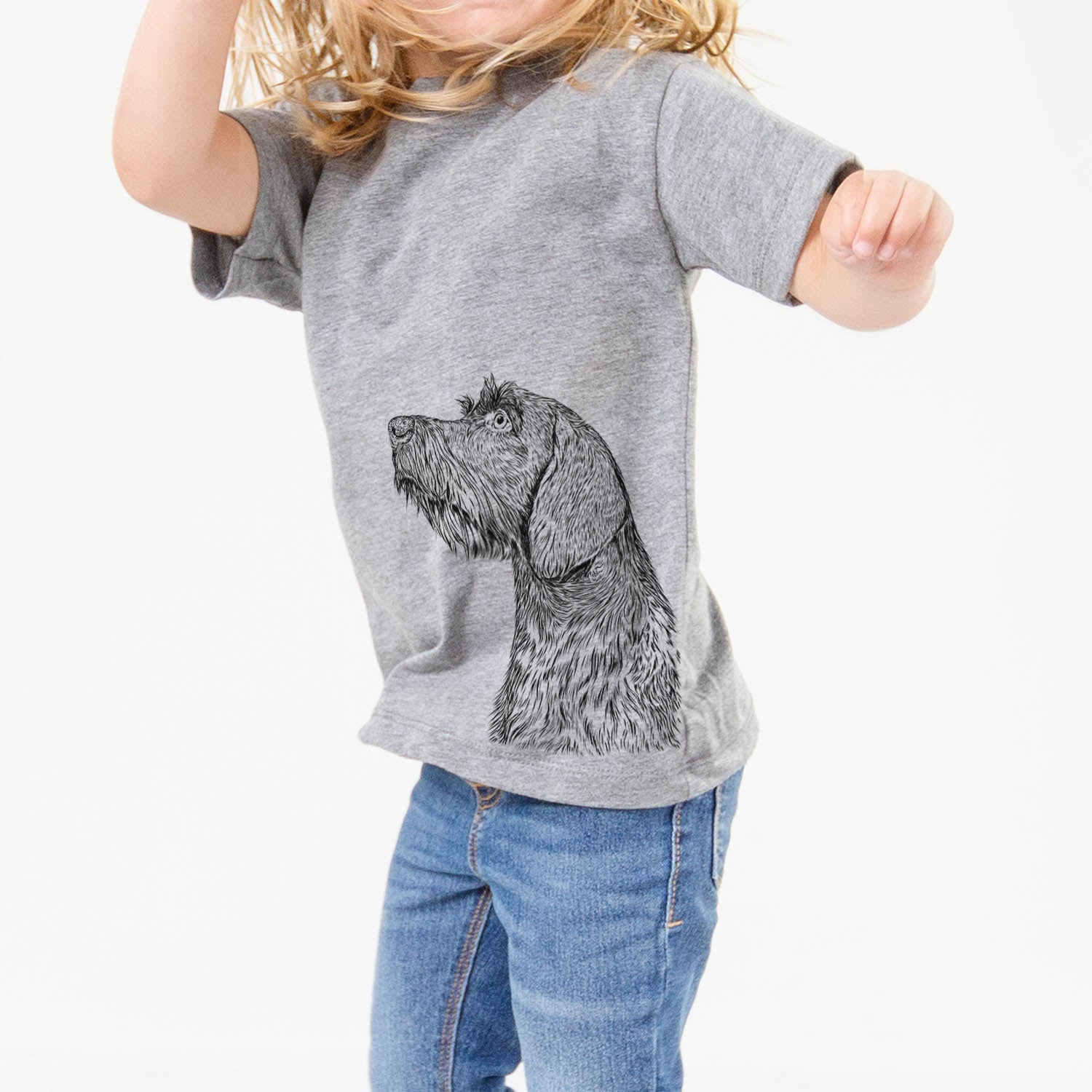 Profile German Wirehaired Pointer - Kids/Youth/Toddler Shirt