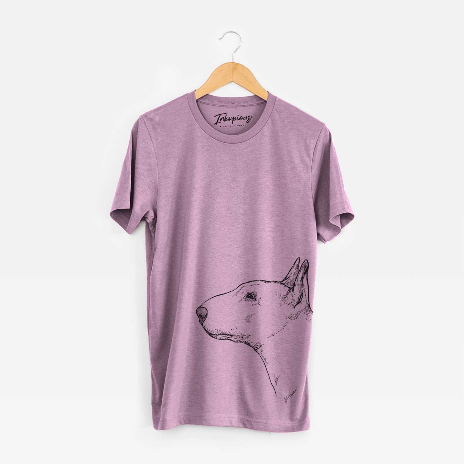 Profile Mini Bull Terrier - Bella Canvas Unisex Crewneck